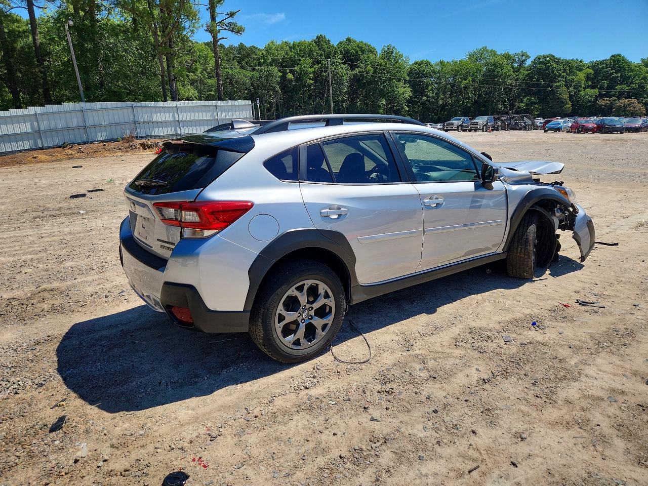 2021 Subaru Crosstrek Sport Silver vin: JF2GTHSC0MH297744