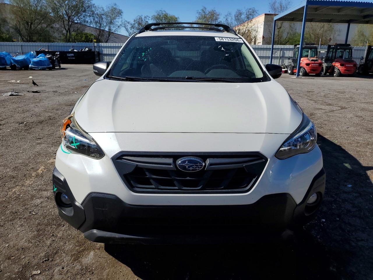 2022 Subaru Crosstrek Sport White vin: JF2GTHSC0NH203461