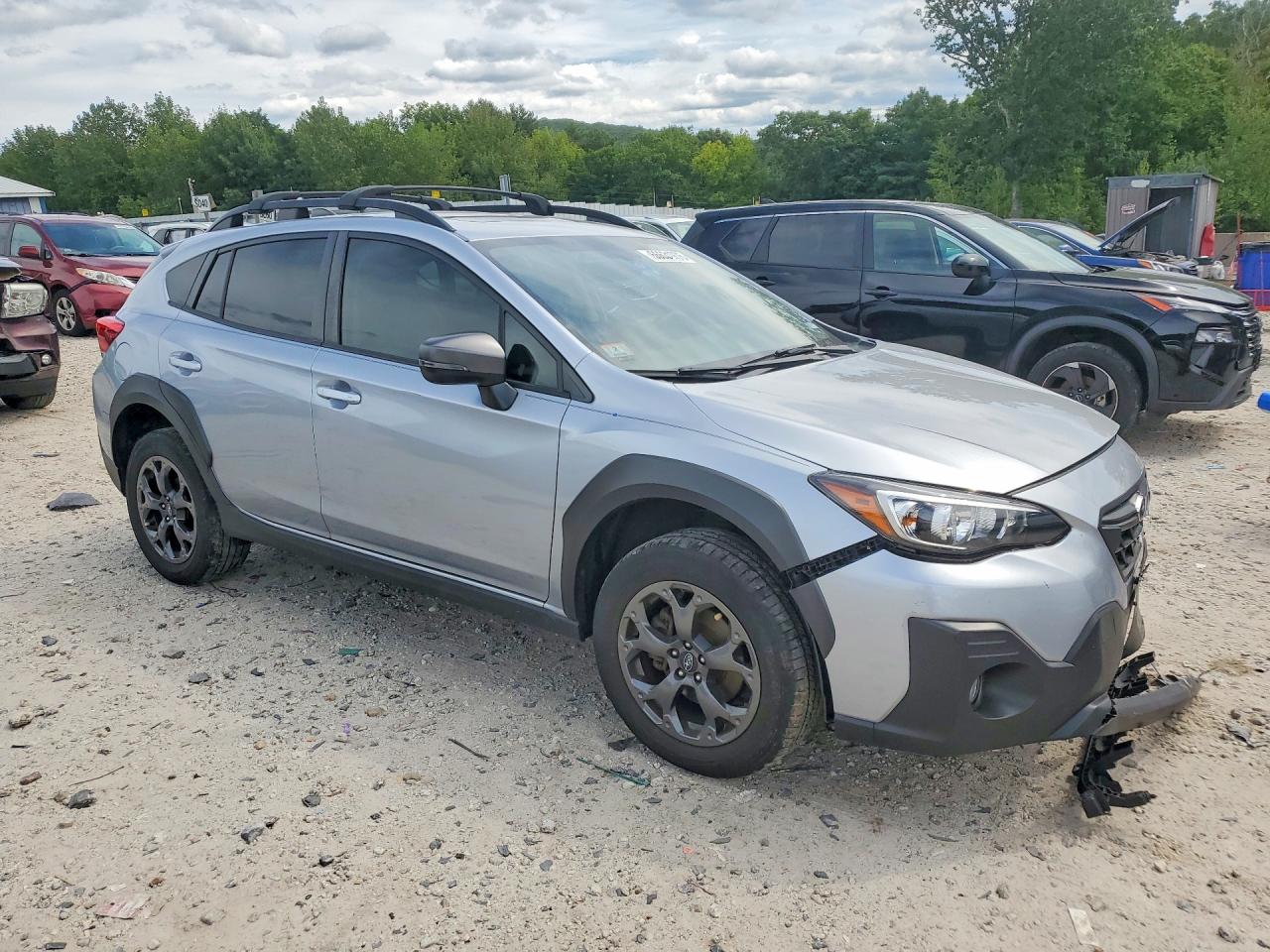 2023 Subaru Crosstrek Sport Silver vin: JF2GTHSC0PH208632
