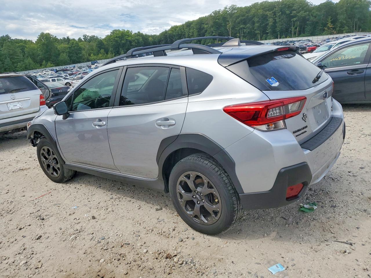 2023 Subaru Crosstrek Sport Silver vin: JF2GTHSC0PH208632