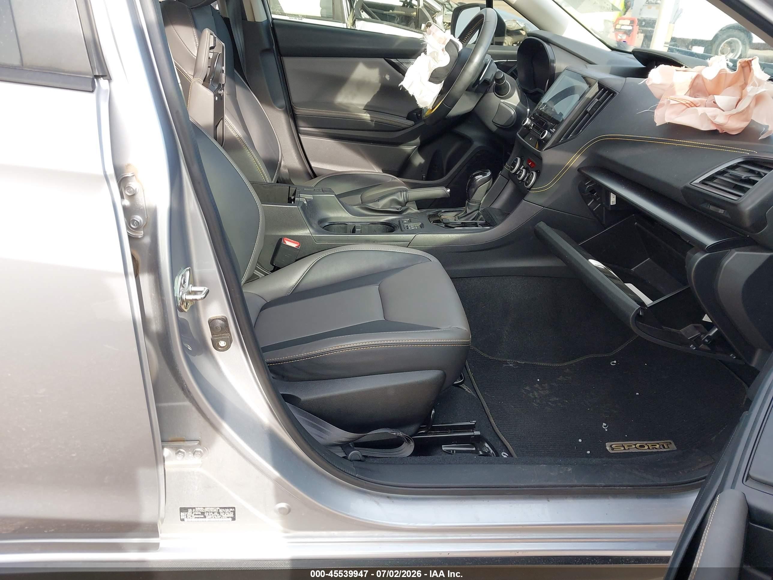 2023 Subaru Crosstrek Sport Gray vin: JF2GTHSC0PH295982