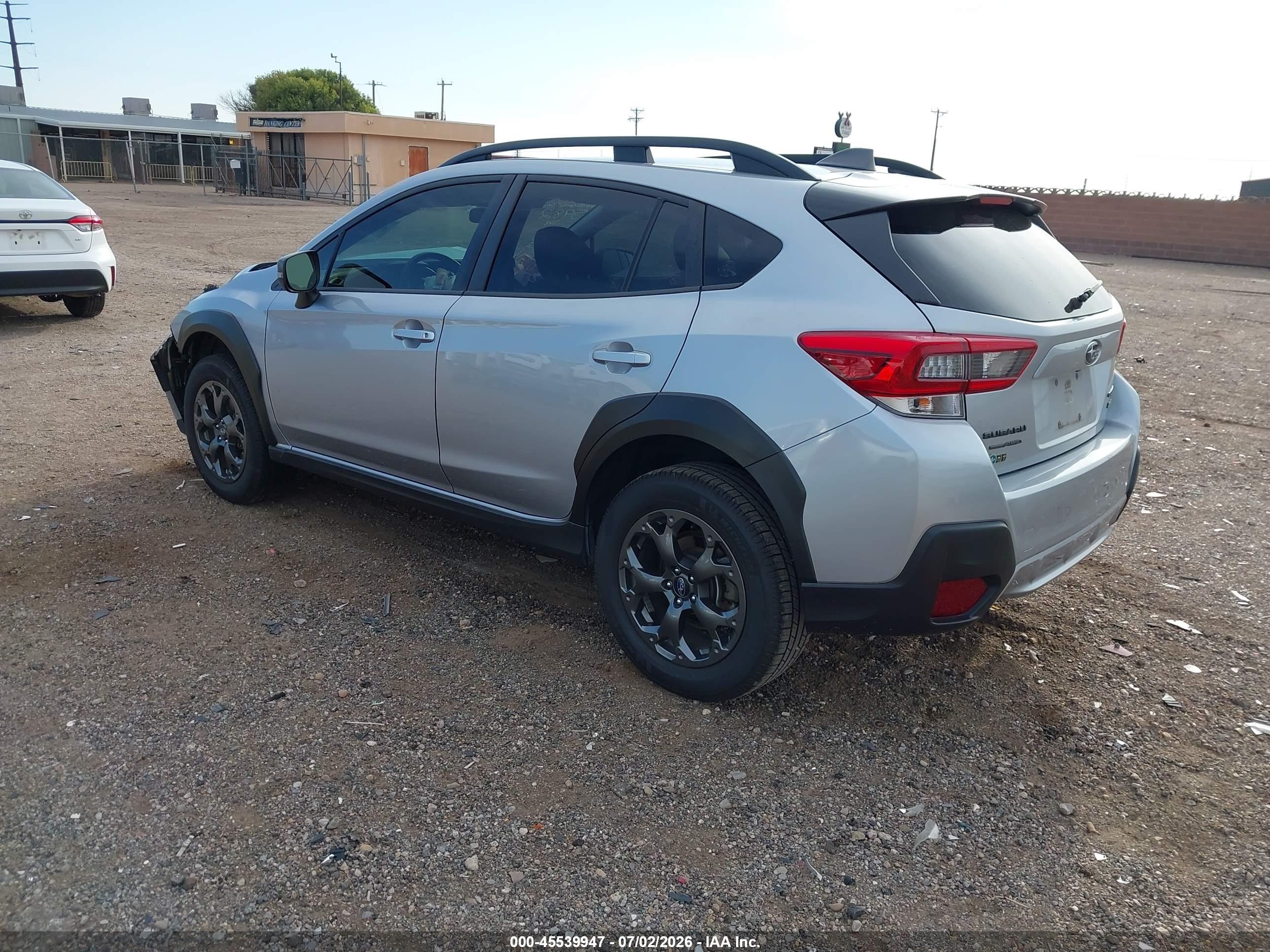2023 Subaru Crosstrek Sport Gray vin: JF2GTHSC0PH295982