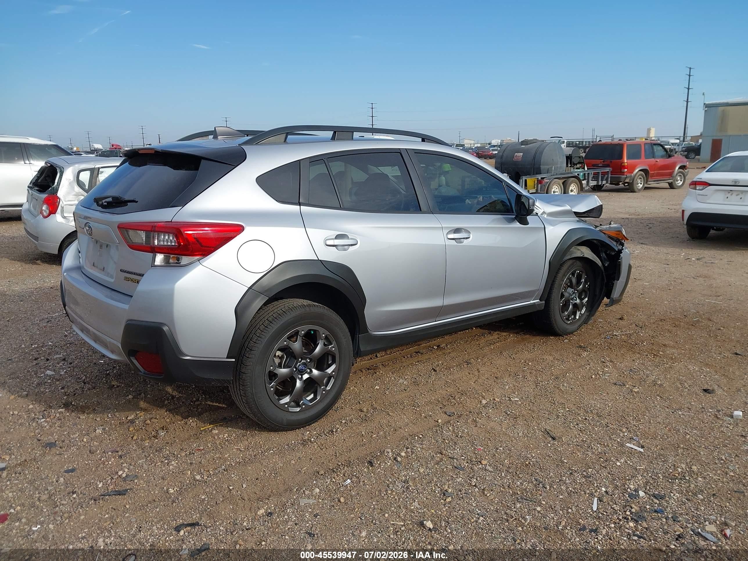 2023 Subaru Crosstrek Sport Gray vin: JF2GTHSC0PH295982