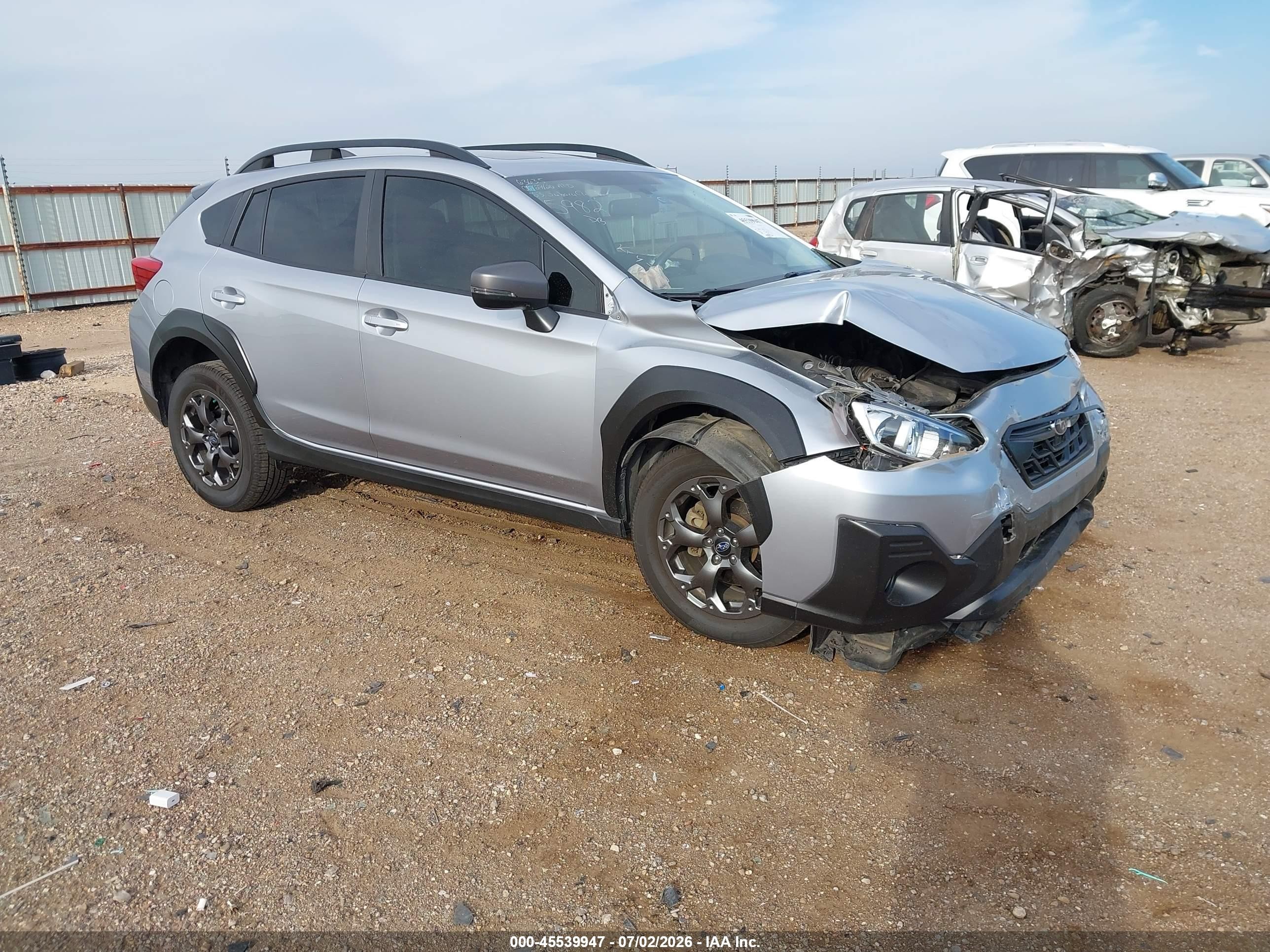 2023 Subaru Crosstrek Sport Gray vin: JF2GTHSC0PH295982