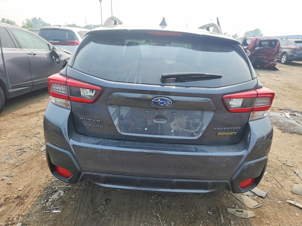 2022 Subaru Crosstrek Sport Gray vin: JF2GTHSC1NH260493