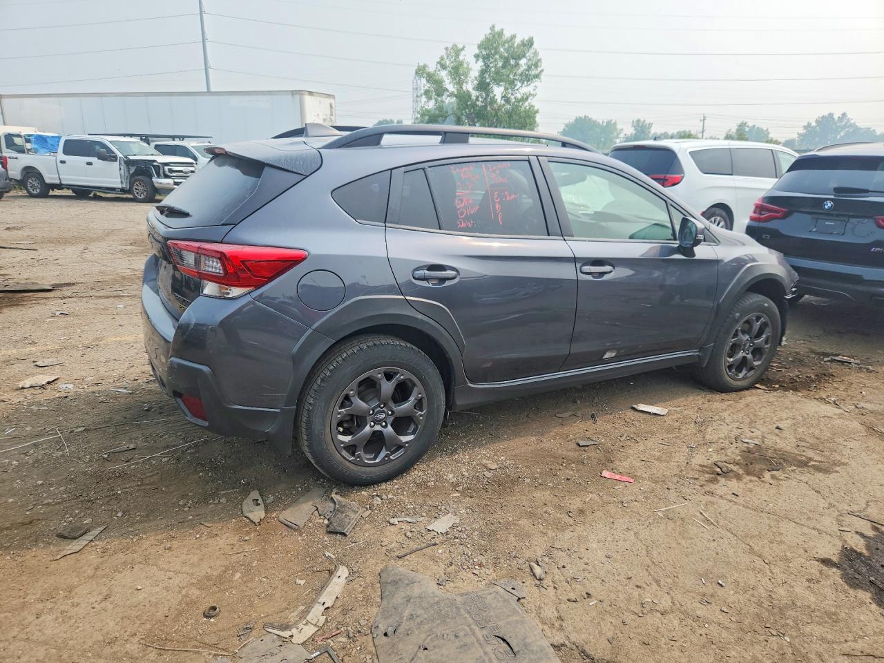 2022 Subaru Crosstrek Sport Gray vin: JF2GTHSC1NH260493
