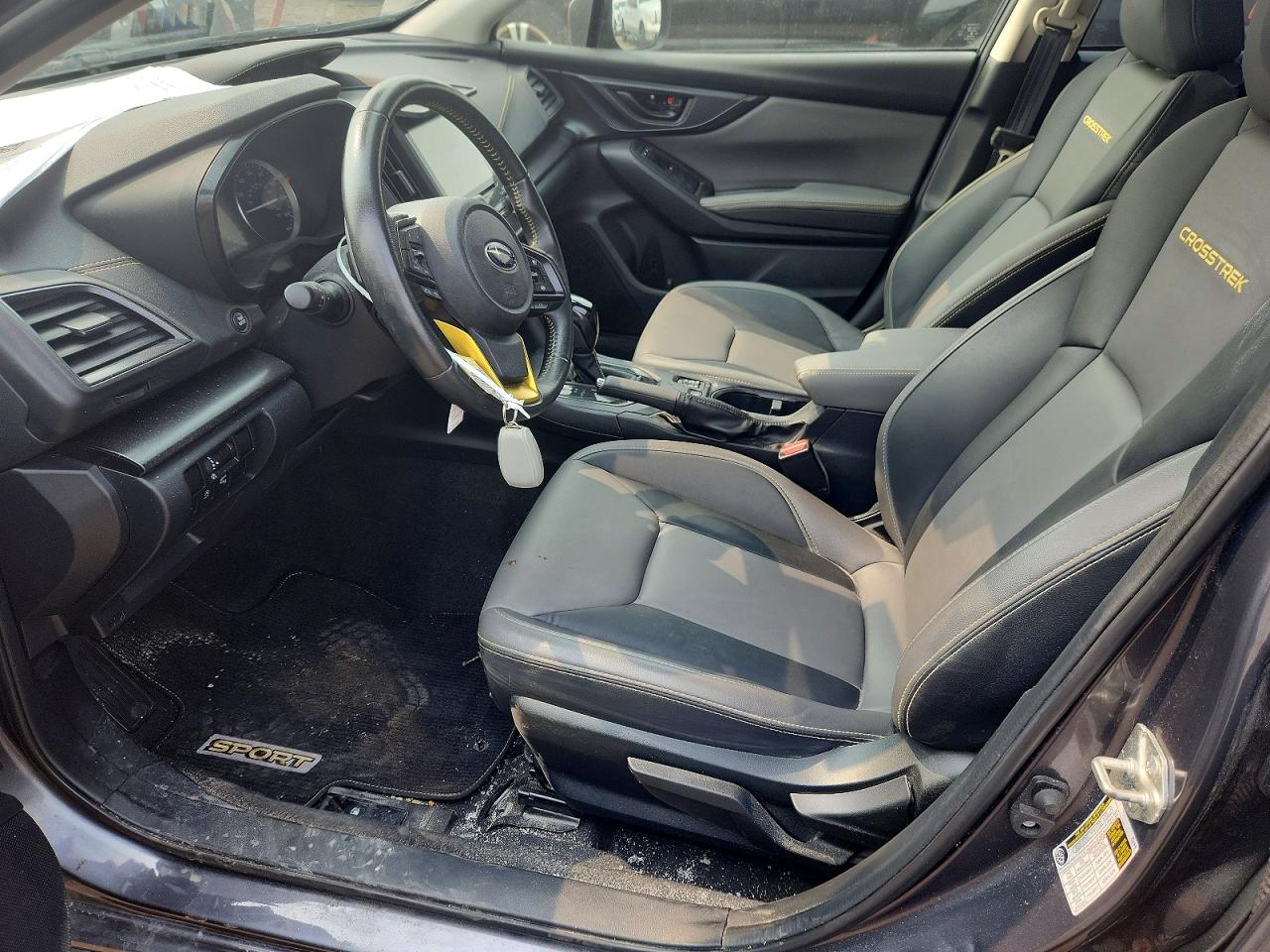 2022 Subaru Crosstrek Sport Gray vin: JF2GTHSC1NH260493
