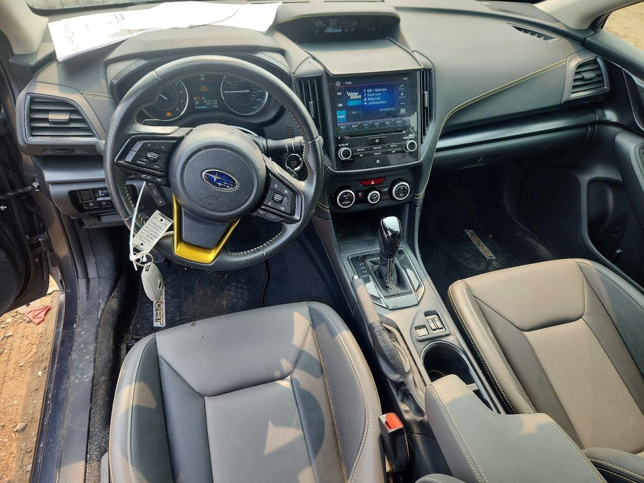 2022 Subaru Crosstrek Sport Gray vin: JF2GTHSC1NH260493