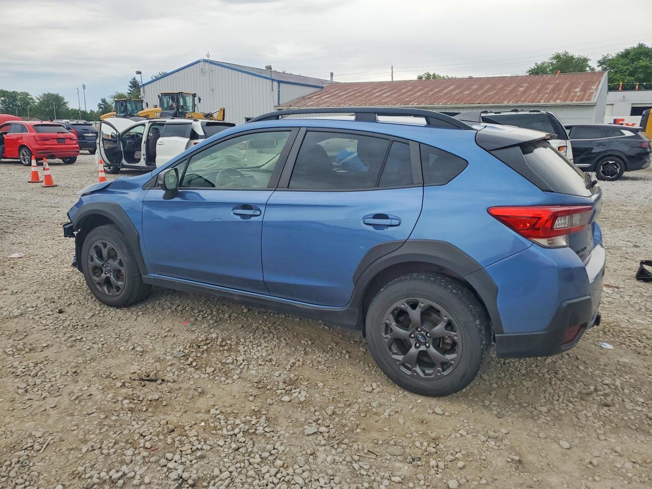 2021 Subaru Crosstrek Sport Blue vin: JF2GTHSC2MH260808