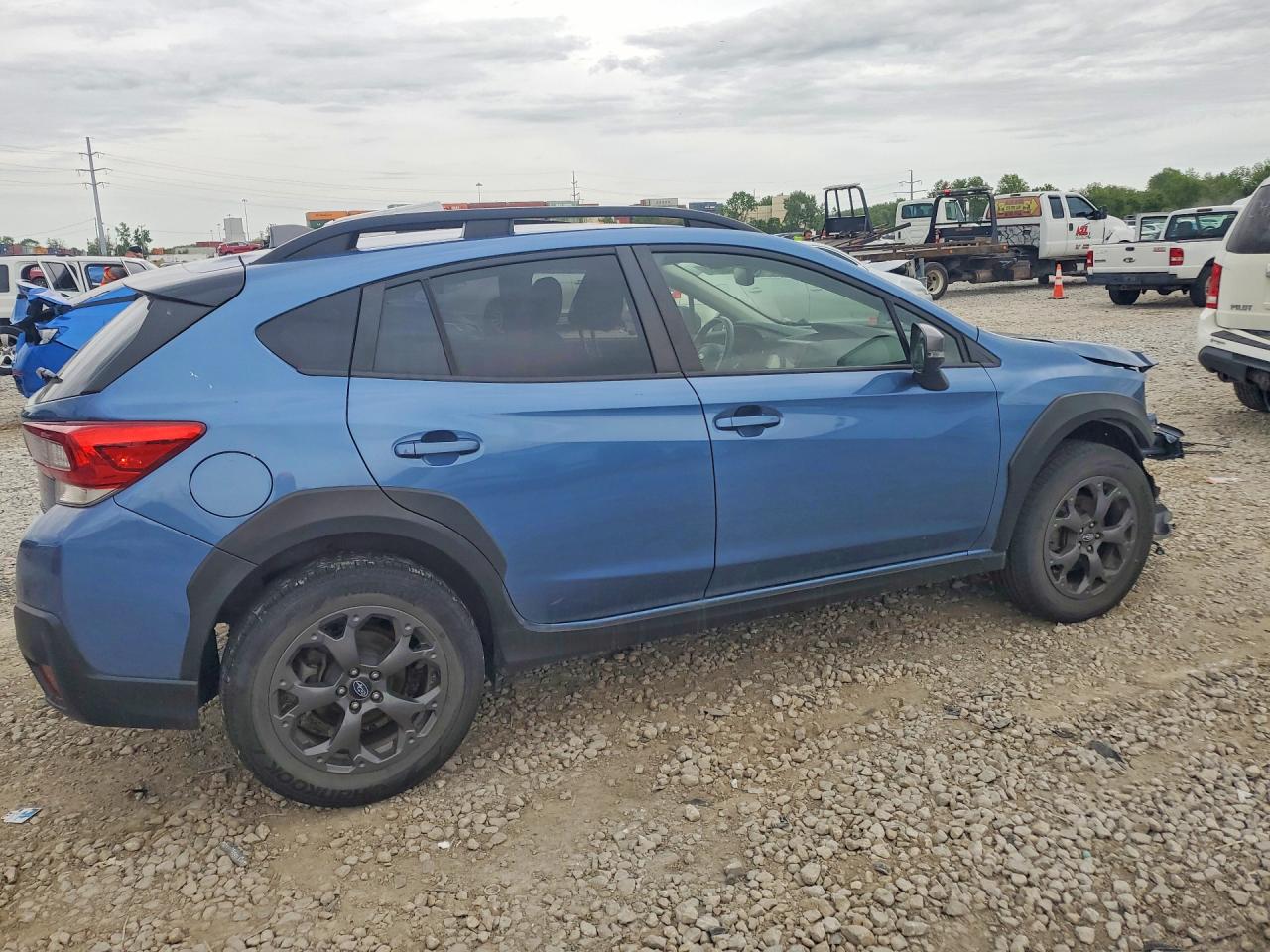 2021 Subaru Crosstrek Sport Blue vin: JF2GTHSC2MH260808