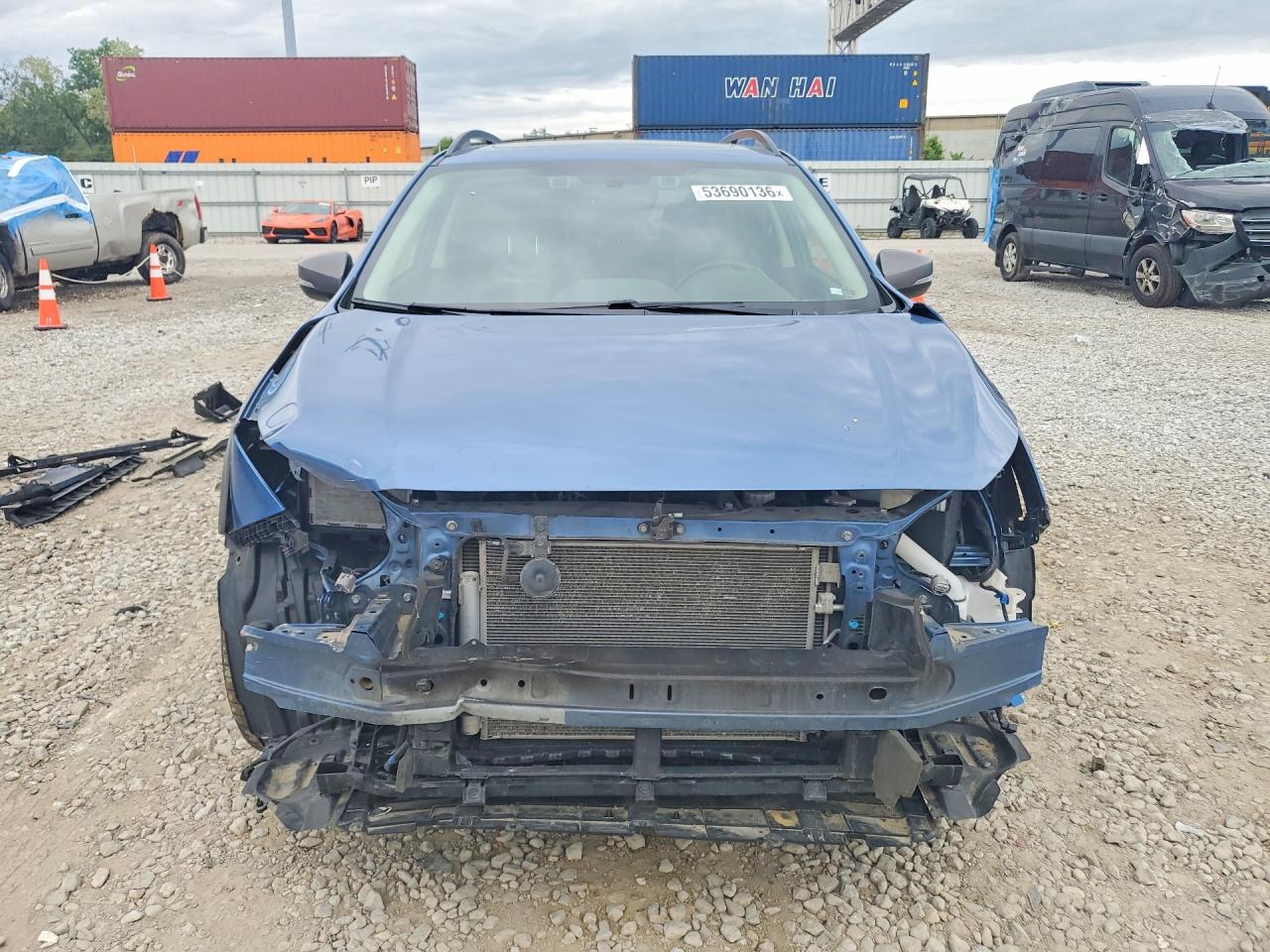 2021 Subaru Crosstrek Sport Blue vin: JF2GTHSC2MH260808