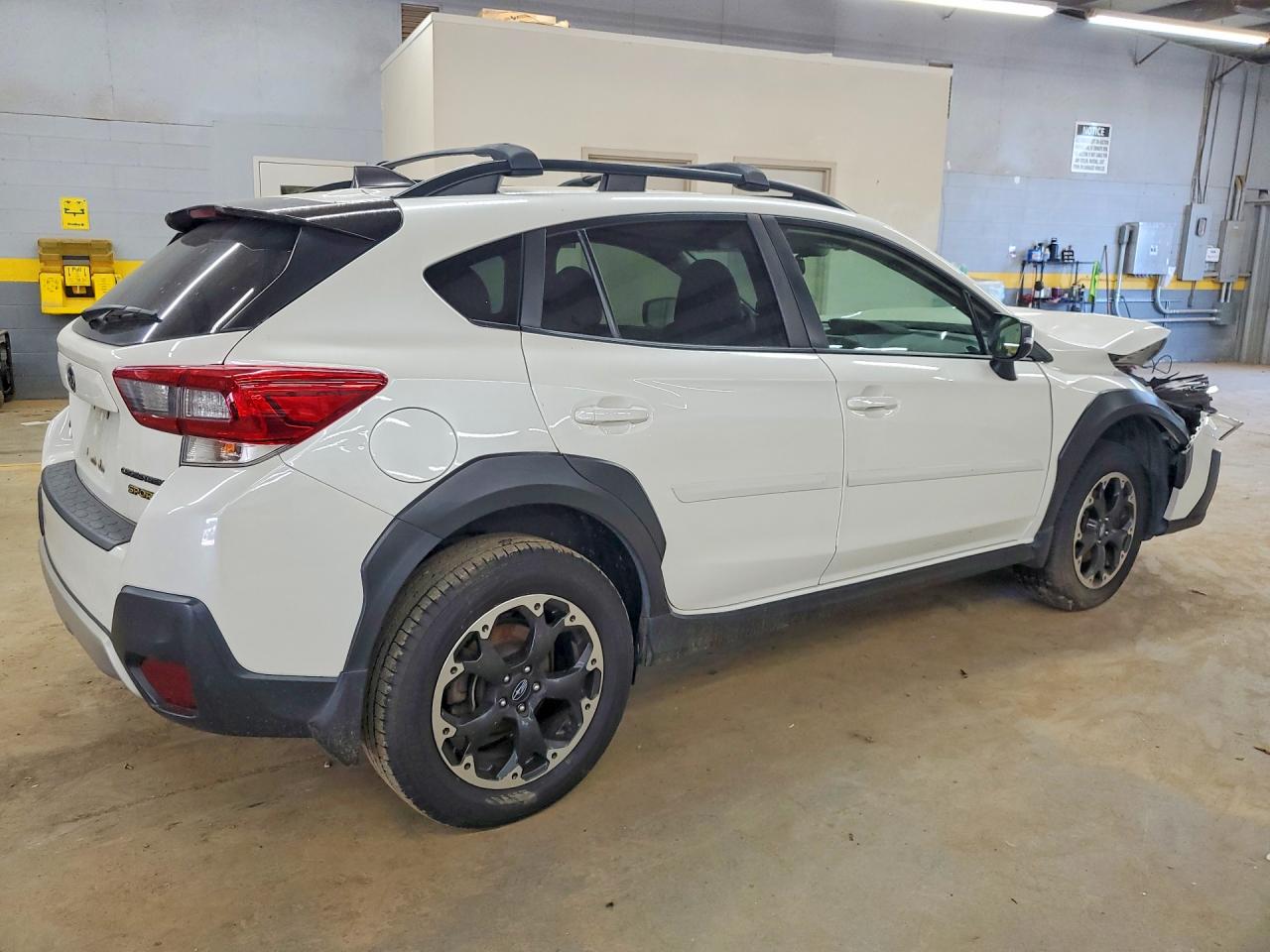 2021 Subaru Crosstrek Sport White vin: JF2GTHSC2MH339086