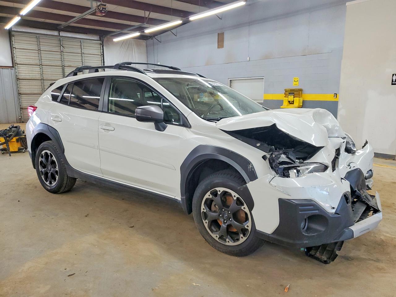 2021 Subaru Crosstrek Sport White vin: JF2GTHSC2MH339086