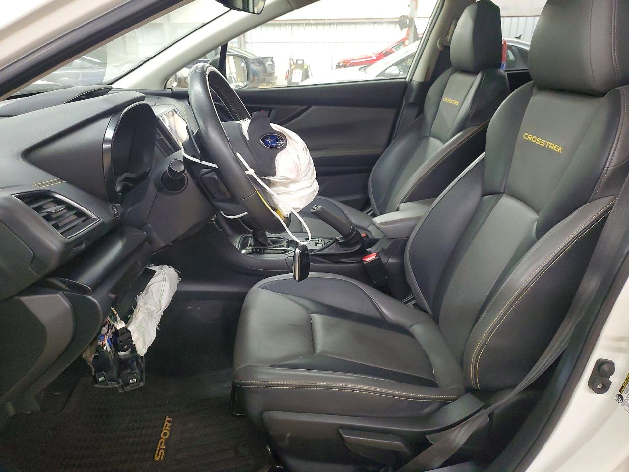 2021 Subaru Crosstrek Sport White vin: JF2GTHSC2MH339086