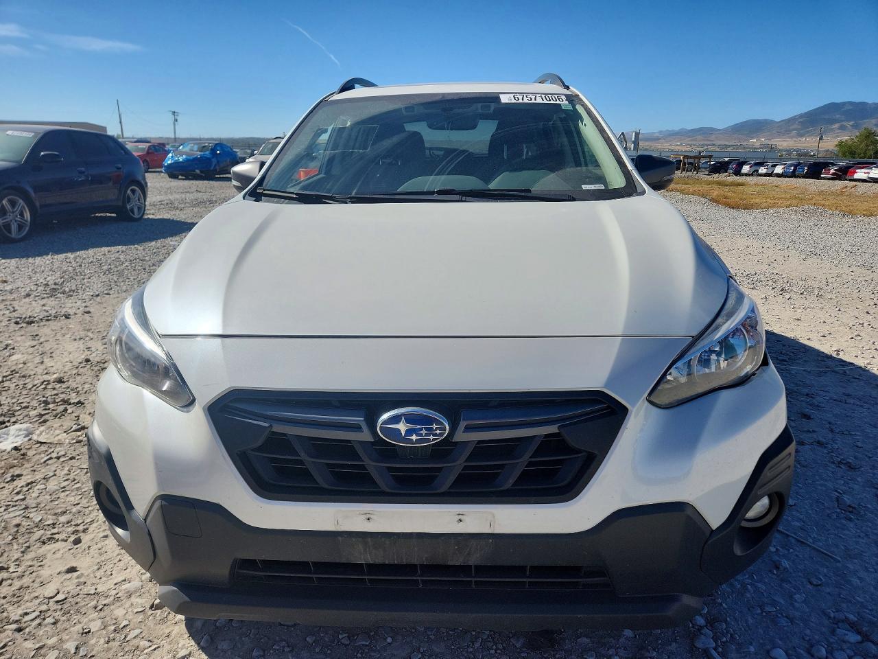 2022 Subaru Crosstrek Sport White vin: JF2GTHSC2NH270515
