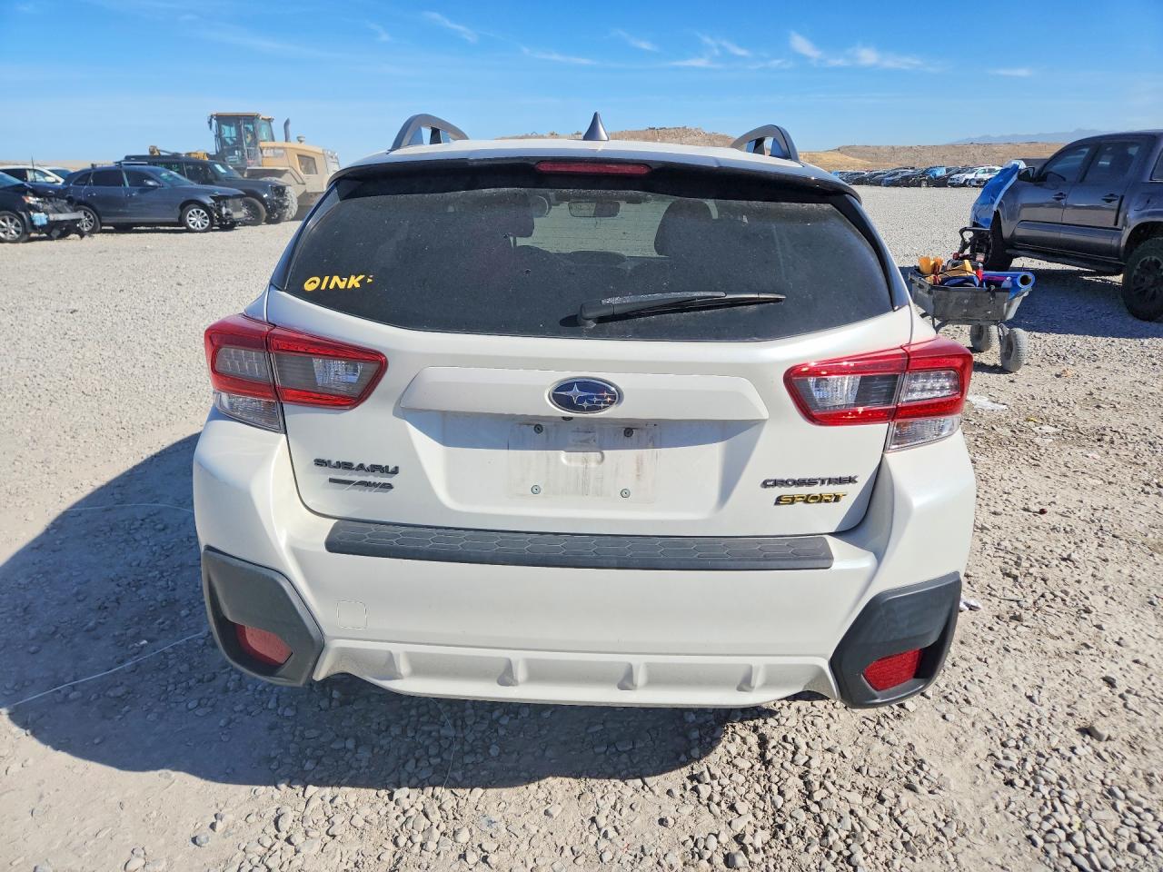 2022 Subaru Crosstrek Sport White vin: JF2GTHSC2NH270515