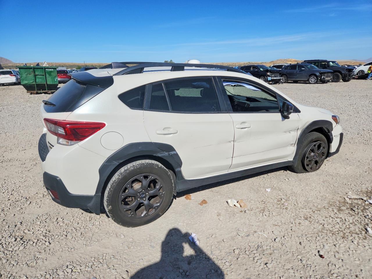 2022 Subaru Crosstrek Sport White vin: JF2GTHSC2NH270515