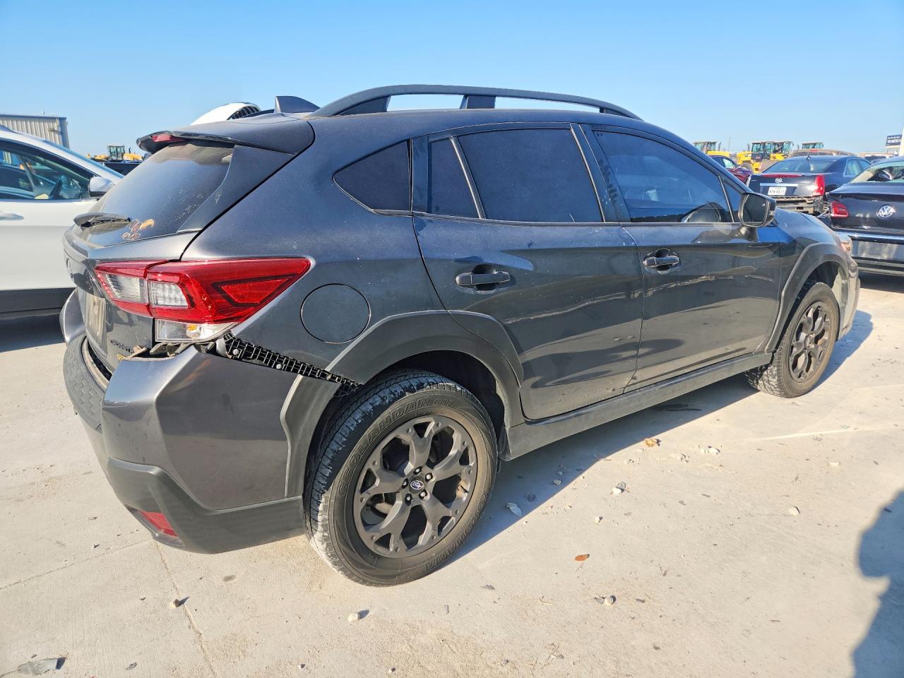 2021 Subaru Crosstrek Sport Gray vin: JF2GTHSC3MH372064