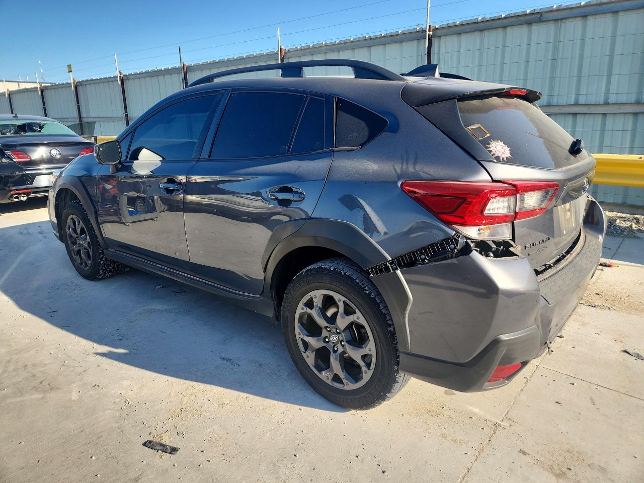 2021 Subaru Crosstrek Sport Gray vin: JF2GTHSC3MH372064