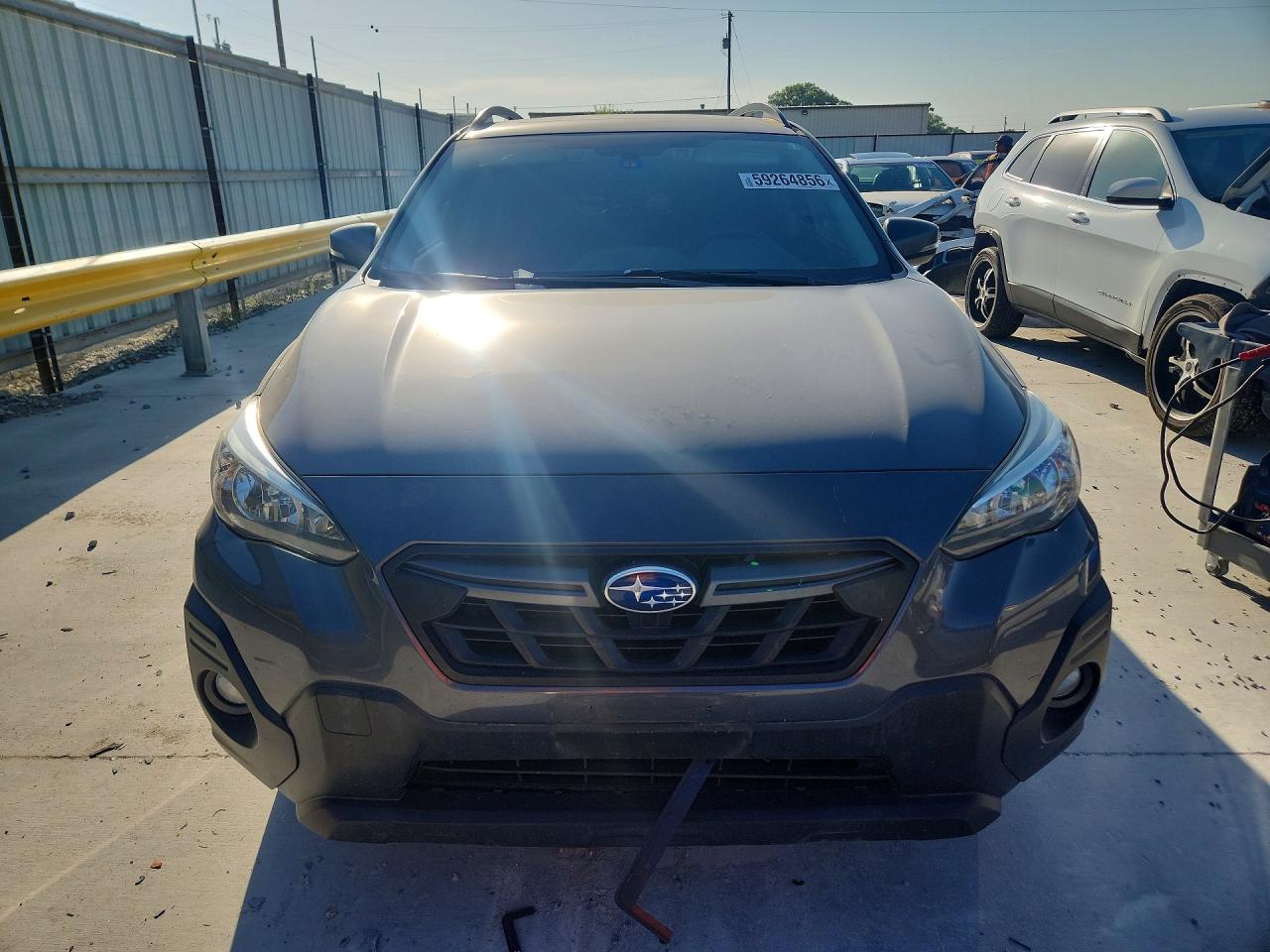 2021 Subaru Crosstrek Sport Gray vin: JF2GTHSC3MH372064