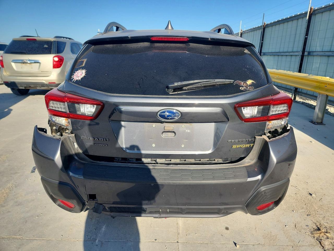 2021 Subaru Crosstrek Sport Gray vin: JF2GTHSC3MH372064