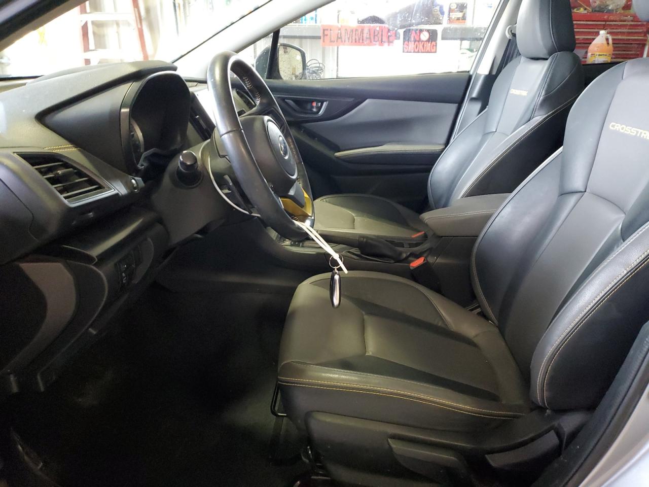 2022 Subaru Crosstrek Sport Silver vin: JF2GTHSC3NH232372