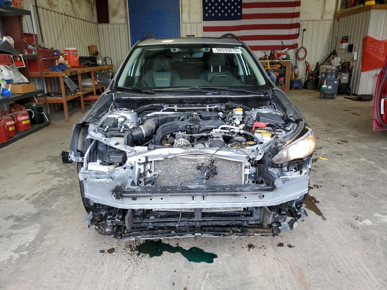 2022 Subaru Crosstrek Sport Silver vin: JF2GTHSC3NH232372