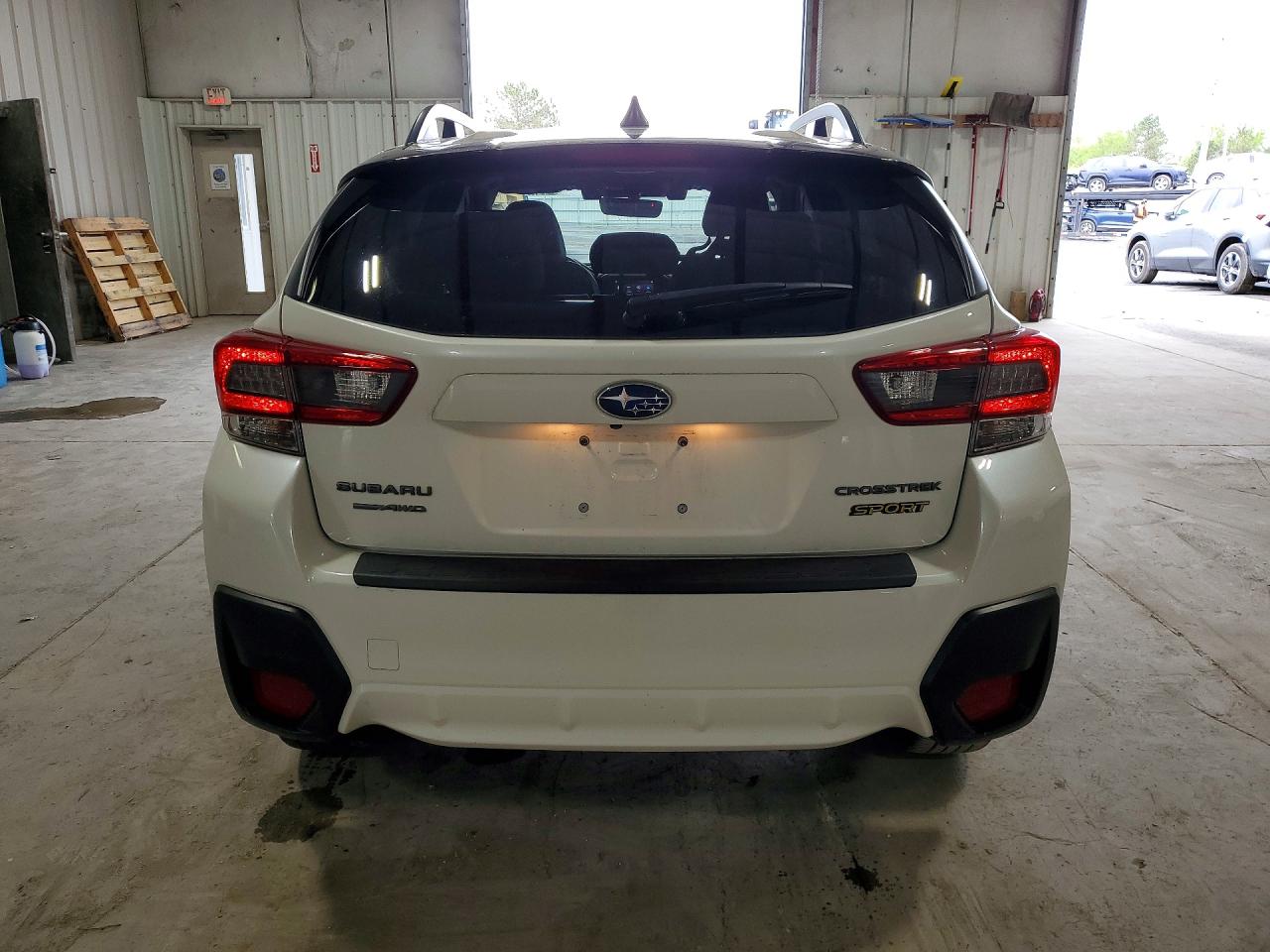 2022 Subaru Crosstrek Sport White vin: JF2GTHSC5NH206873