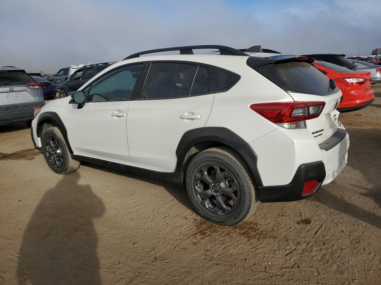 2021 Subaru Crosstrek Sport White vin: JF2GTHSC6MH676568