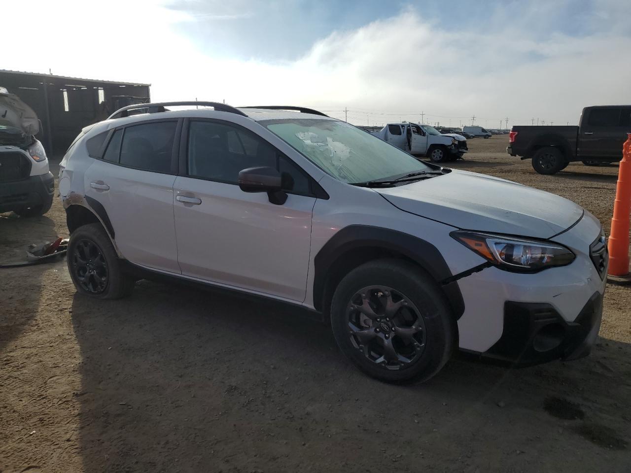 2021 Subaru Crosstrek Sport White vin: JF2GTHSC6MH676568