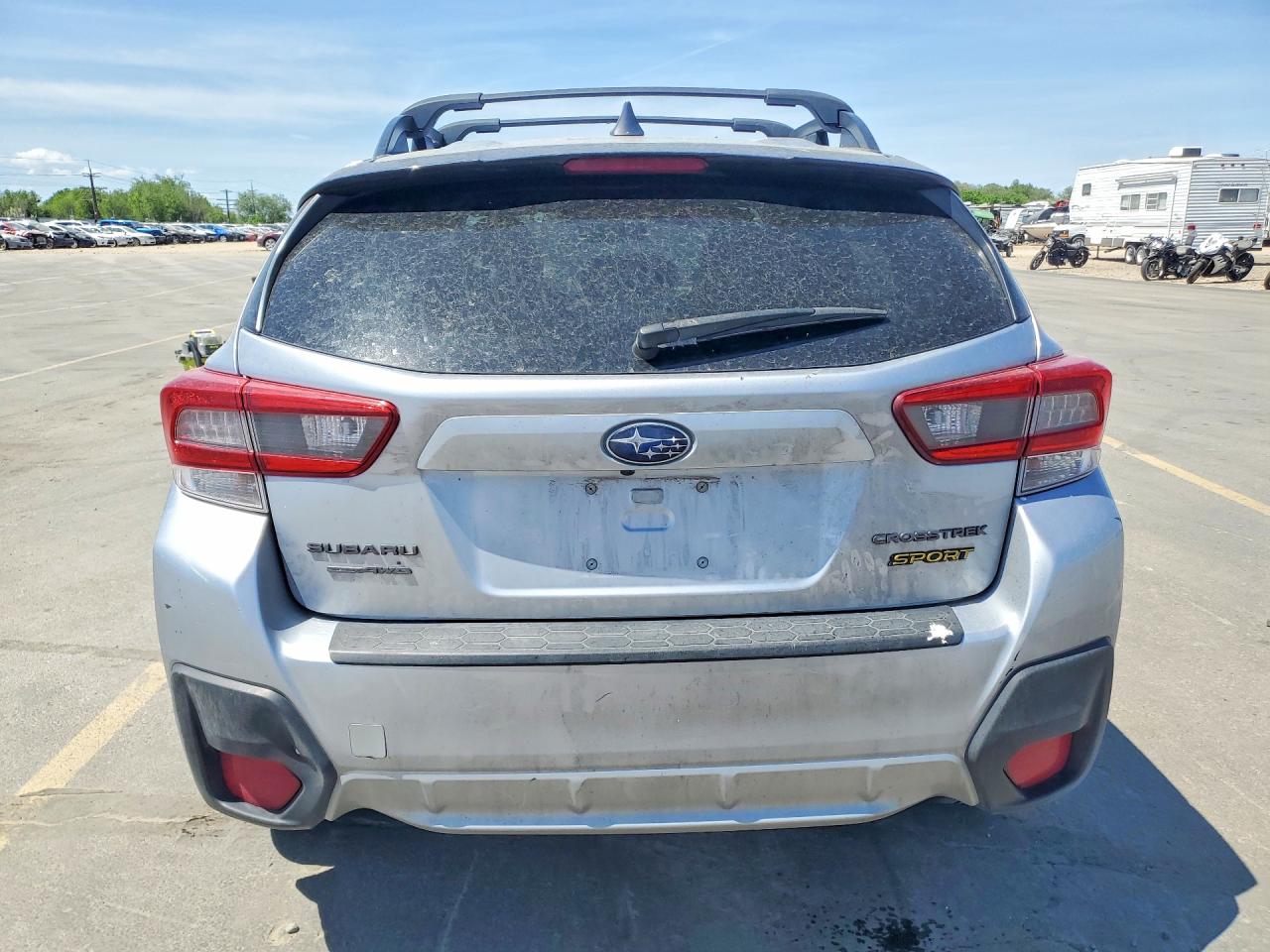 2022 Subaru Crosstrek Sport Silver vin: JF2GTHSC6NH210673