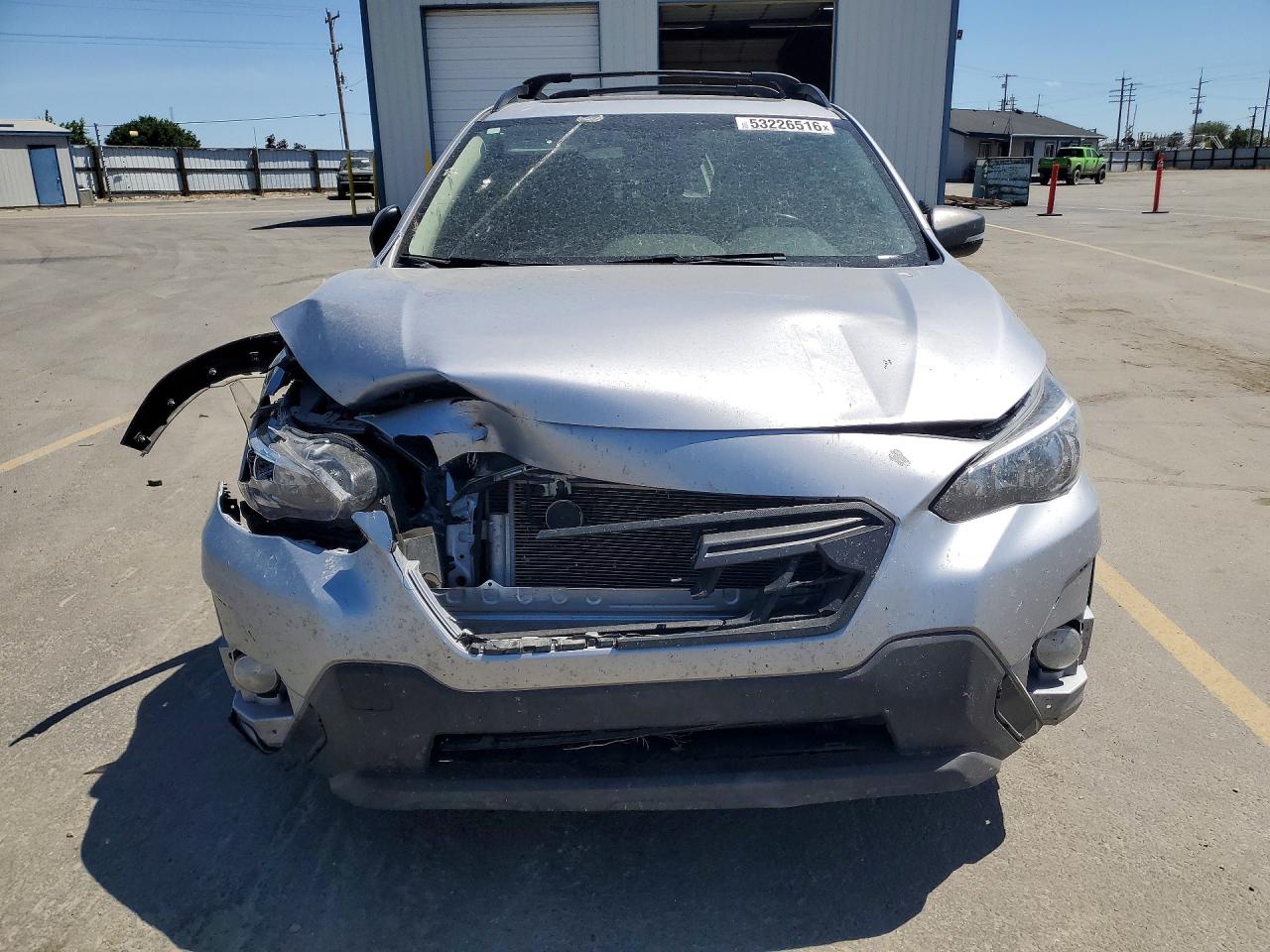 2022 Subaru Crosstrek Sport Silver vin: JF2GTHSC6NH210673