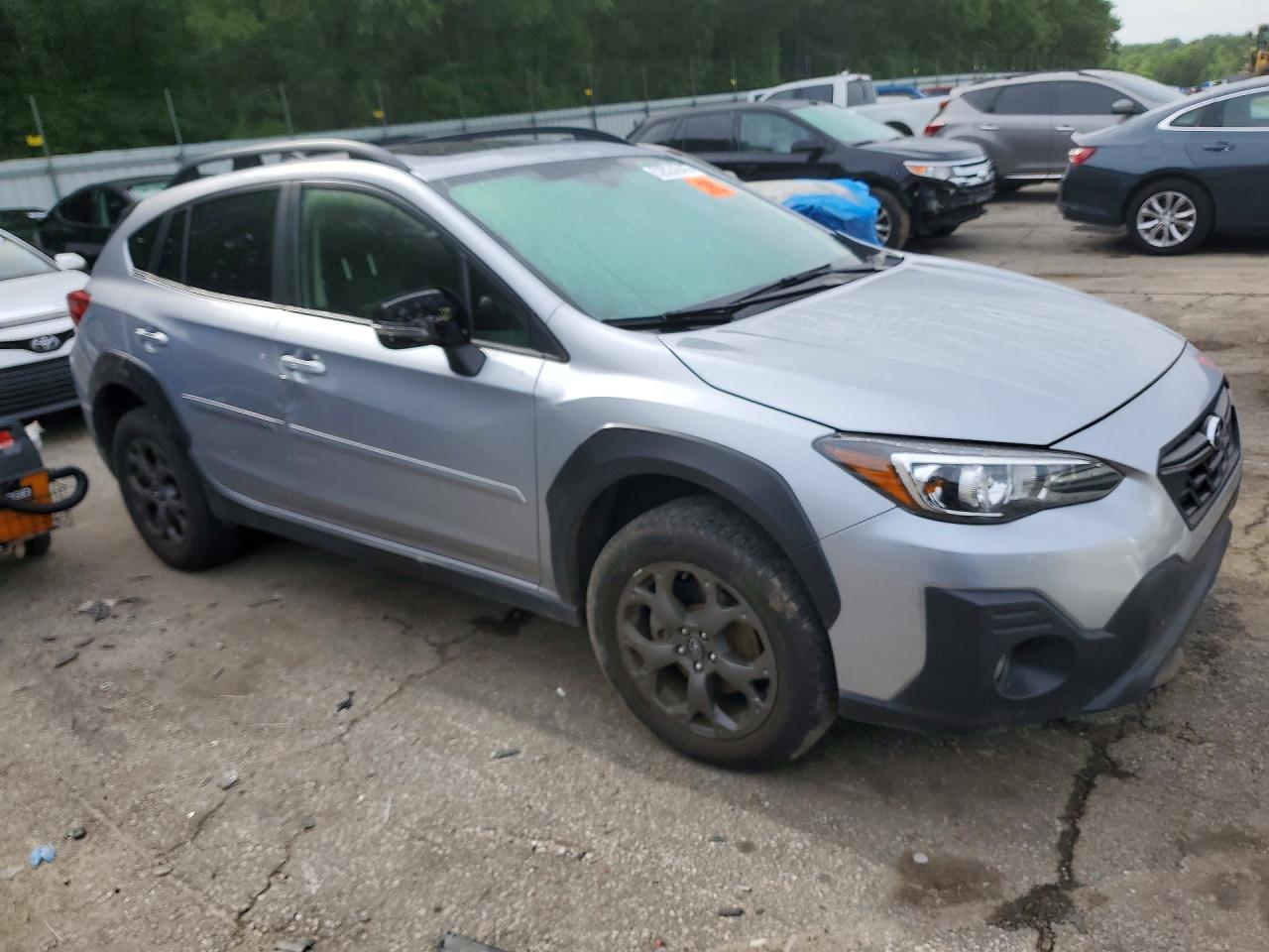 2021 Subaru Crosstrek Sport Белый vin: JF2GTHSC7MH376621