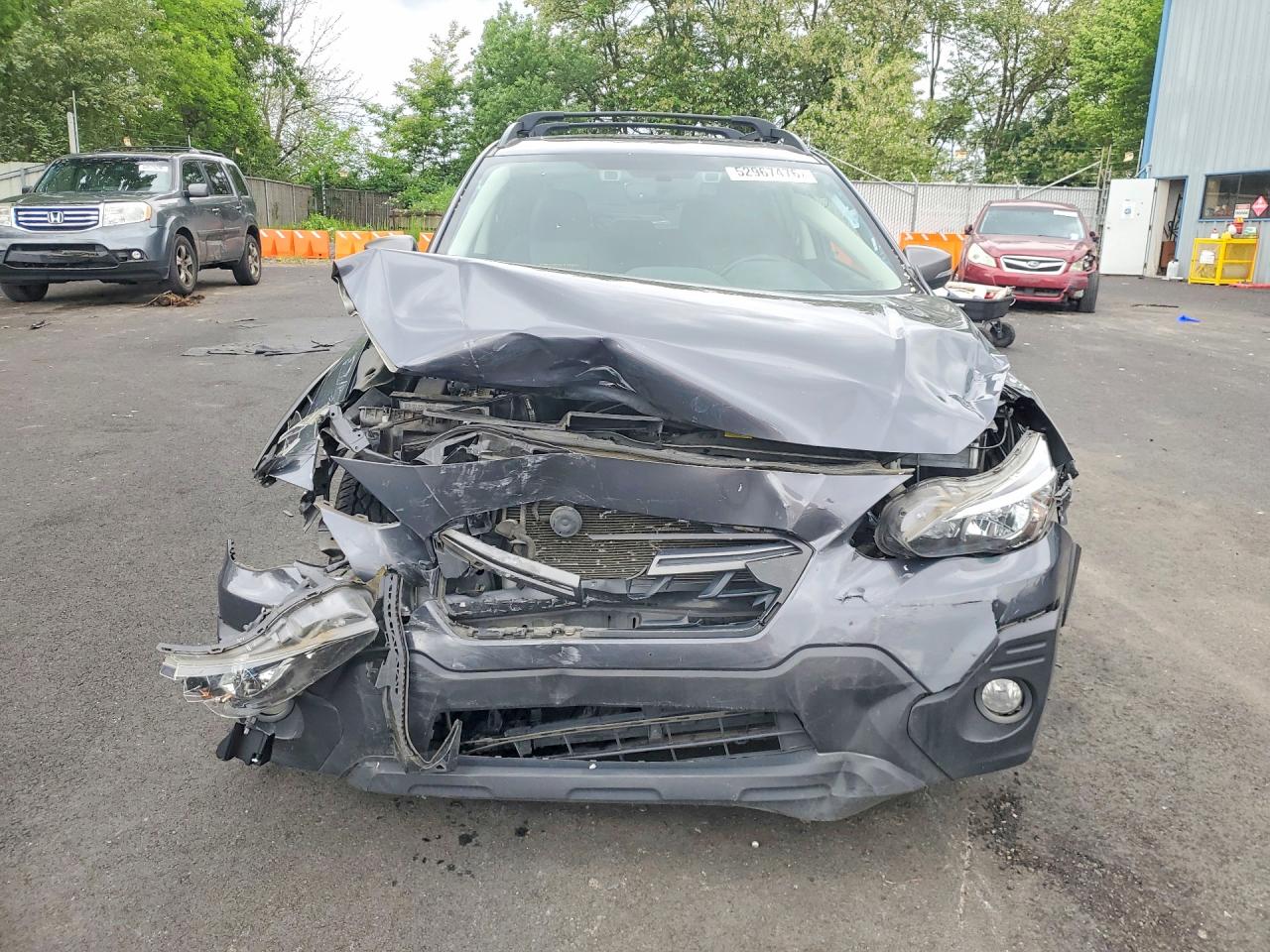 2021 Subaru Crosstrek Sport Gray vin: JF2GTHSC8MH393864
