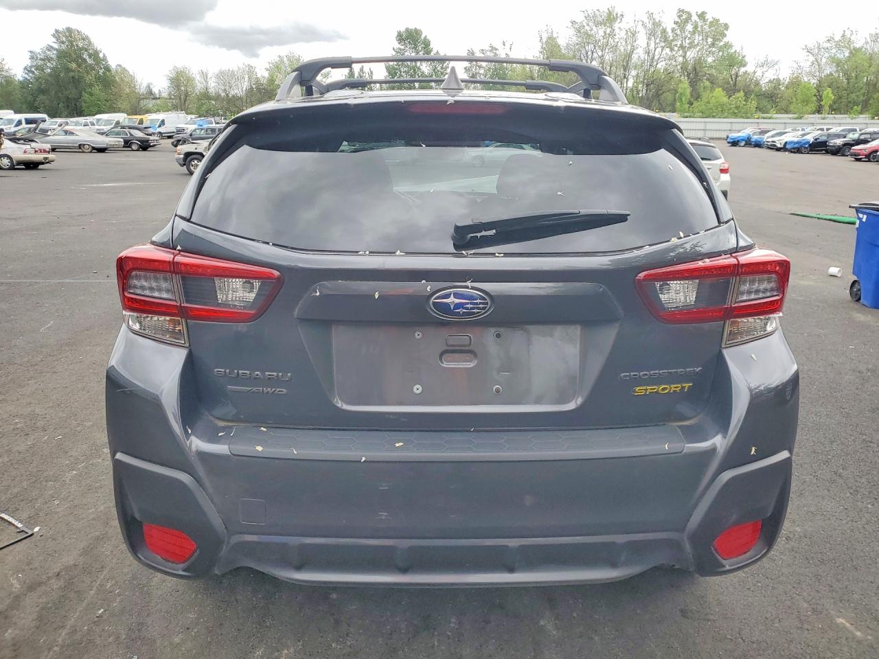 2021 Subaru Crosstrek Sport Gray vin: JF2GTHSC8MH393864