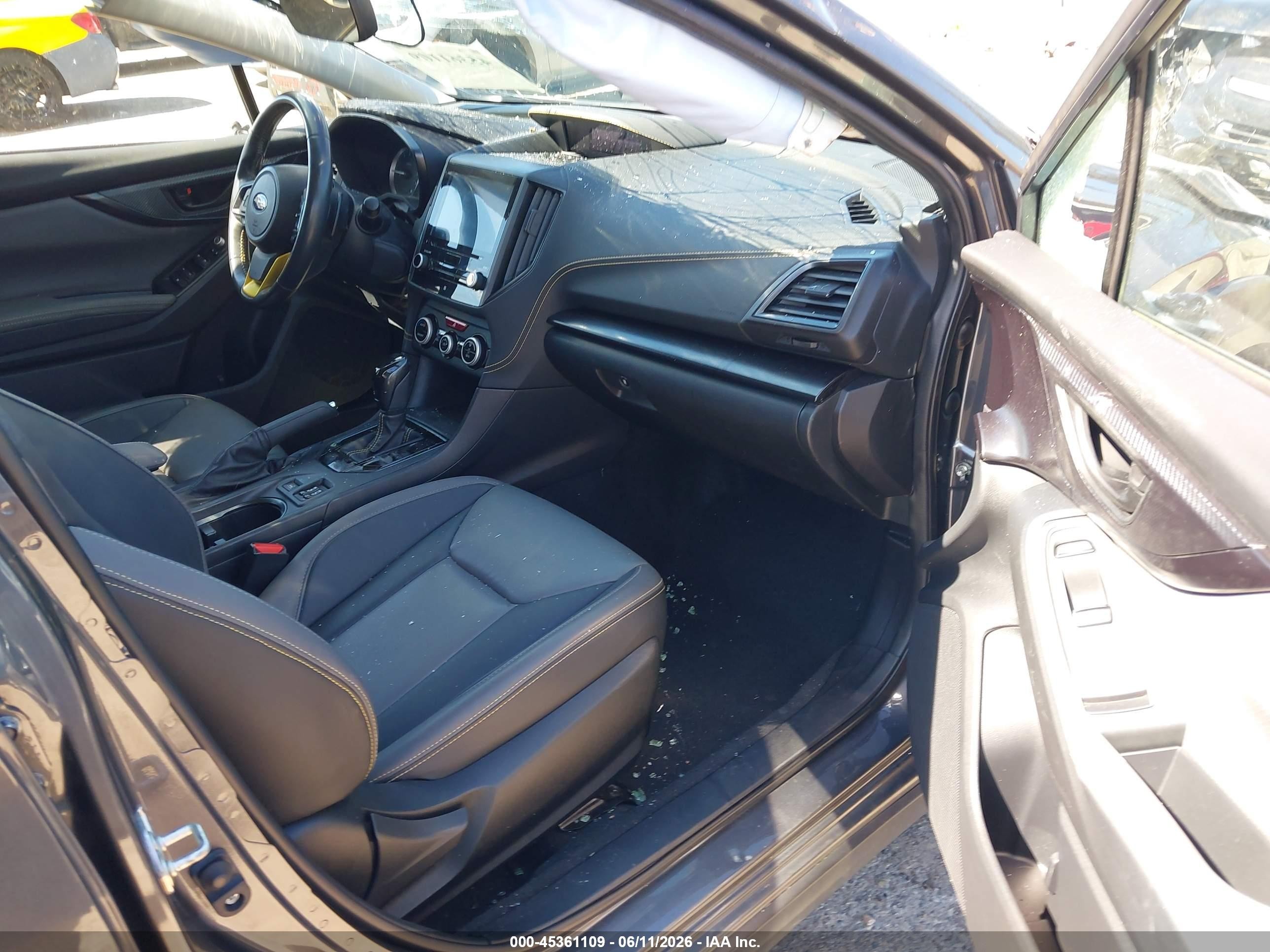 2022 Subaru Crosstrek Sport Gray vin: JF2GTHSC8NH230942