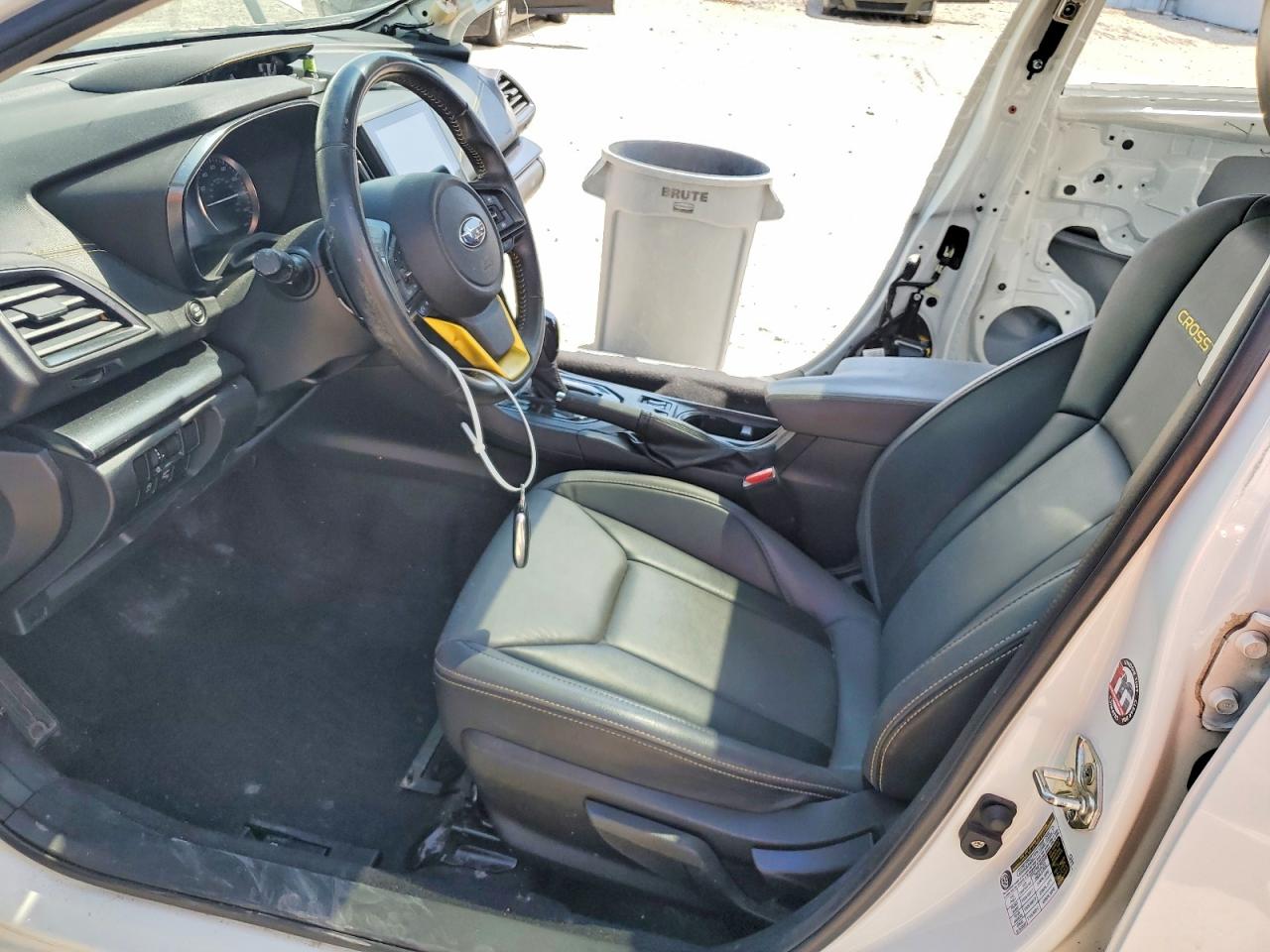 2021 Subaru Crosstrek Sport White vin: JF2GTHSC9MH259817