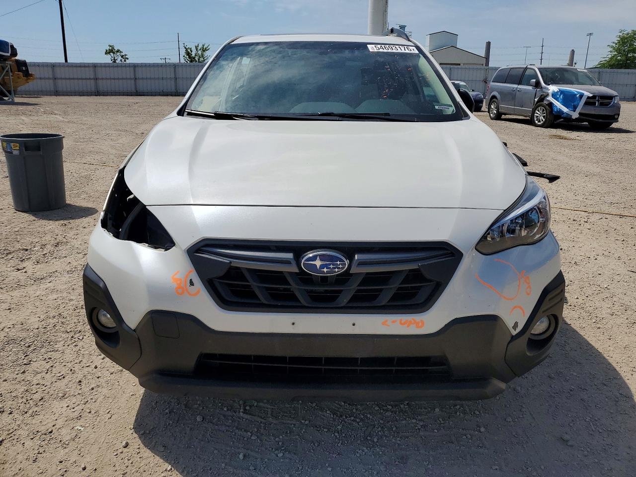 2021 Subaru Crosstrek Sport White vin: JF2GTHSC9MH259817