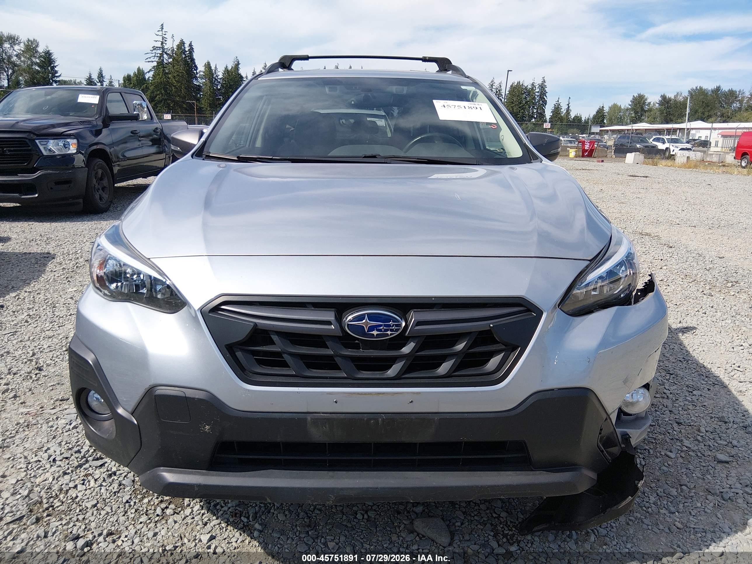 2021 Subaru Crosstrek Sport Silver vin: JF2GTHSC9MH274723