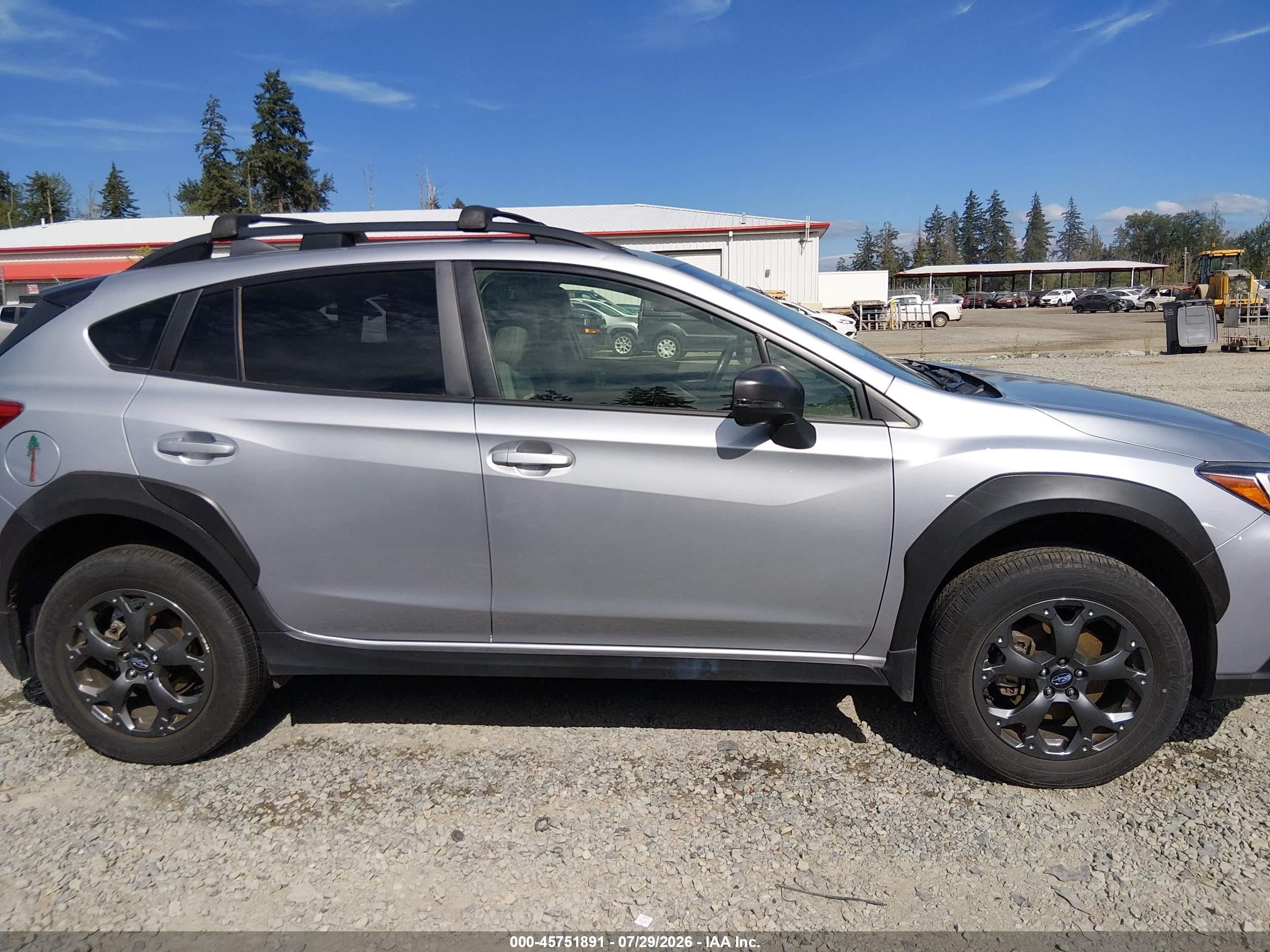 2021 Subaru Crosstrek Sport Silver vin: JF2GTHSC9MH274723