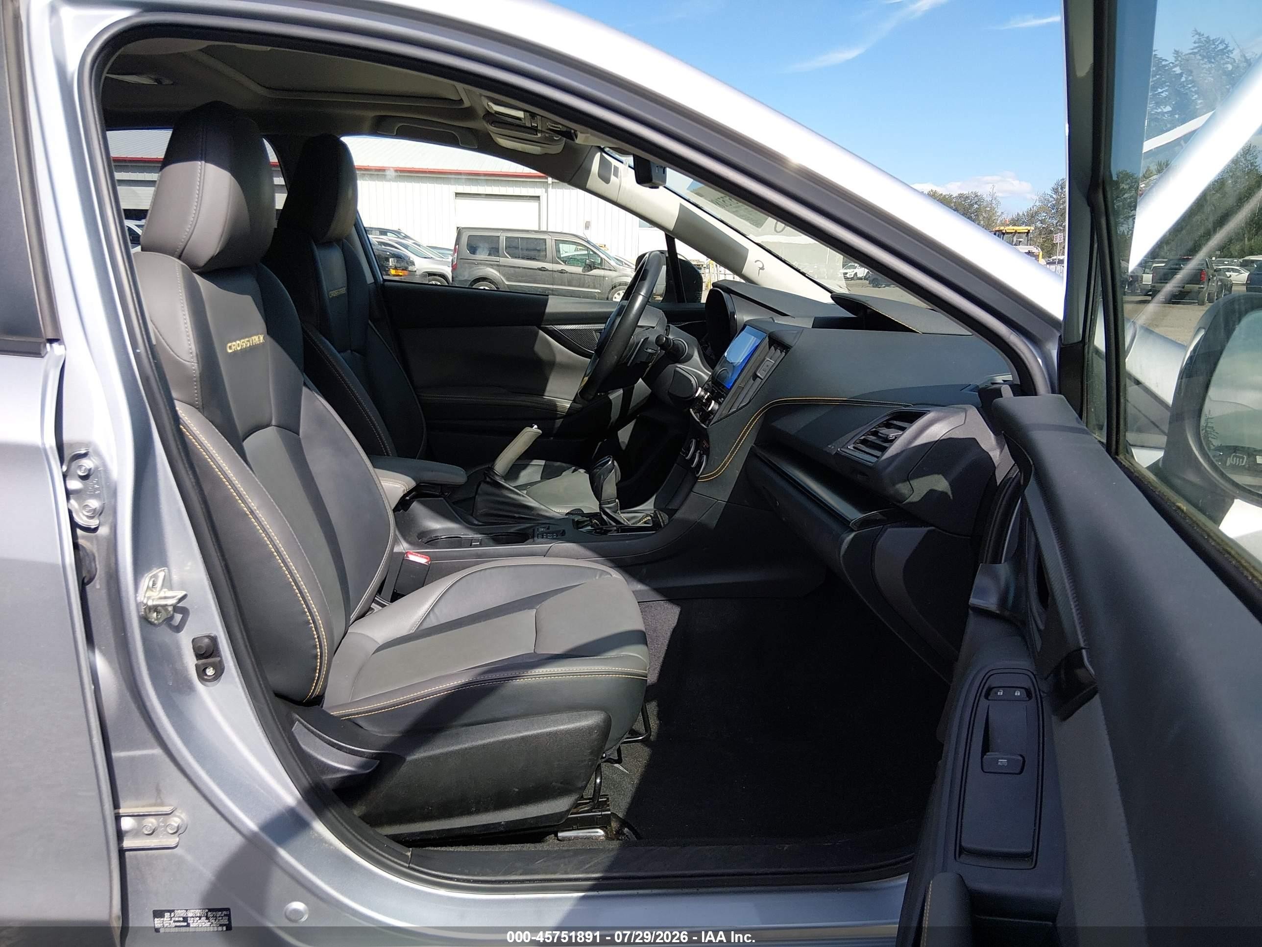 2021 Subaru Crosstrek Sport Silver vin: JF2GTHSC9MH274723