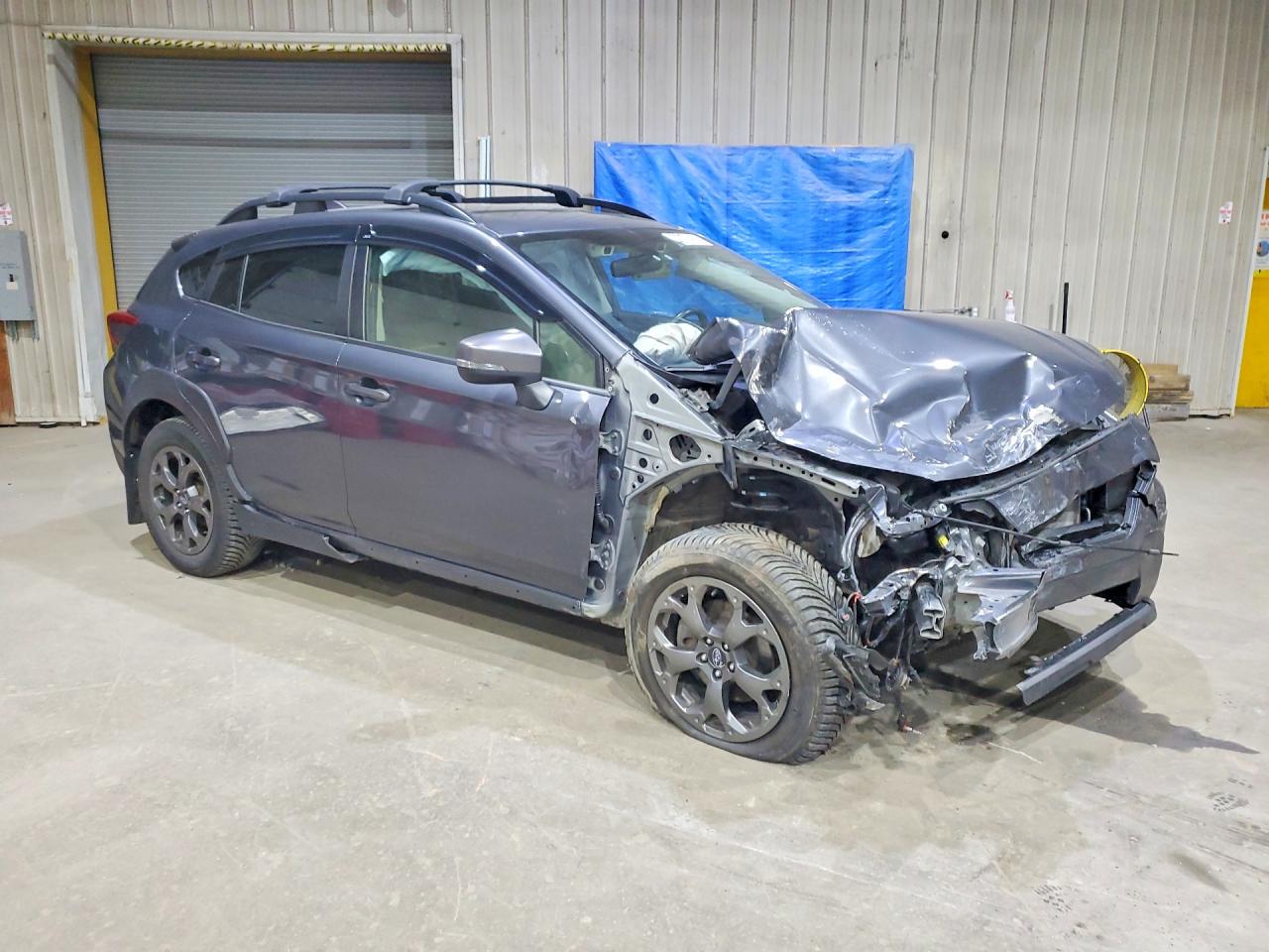 2023 Subaru Crosstrek Sport Gray vin: JF2GTHSC9PH320135