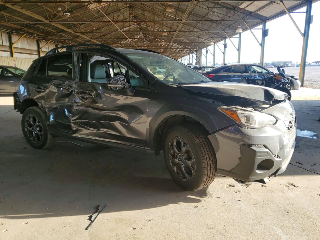 2022 Subaru Crosstrek Sport Charcoal vin: JF2GTHSCXNH270133