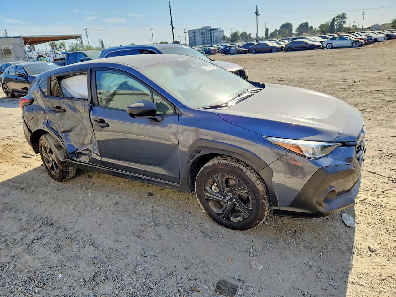 2024 Subaru Crosstrek Gray vin: JF2GUABC1R8376206