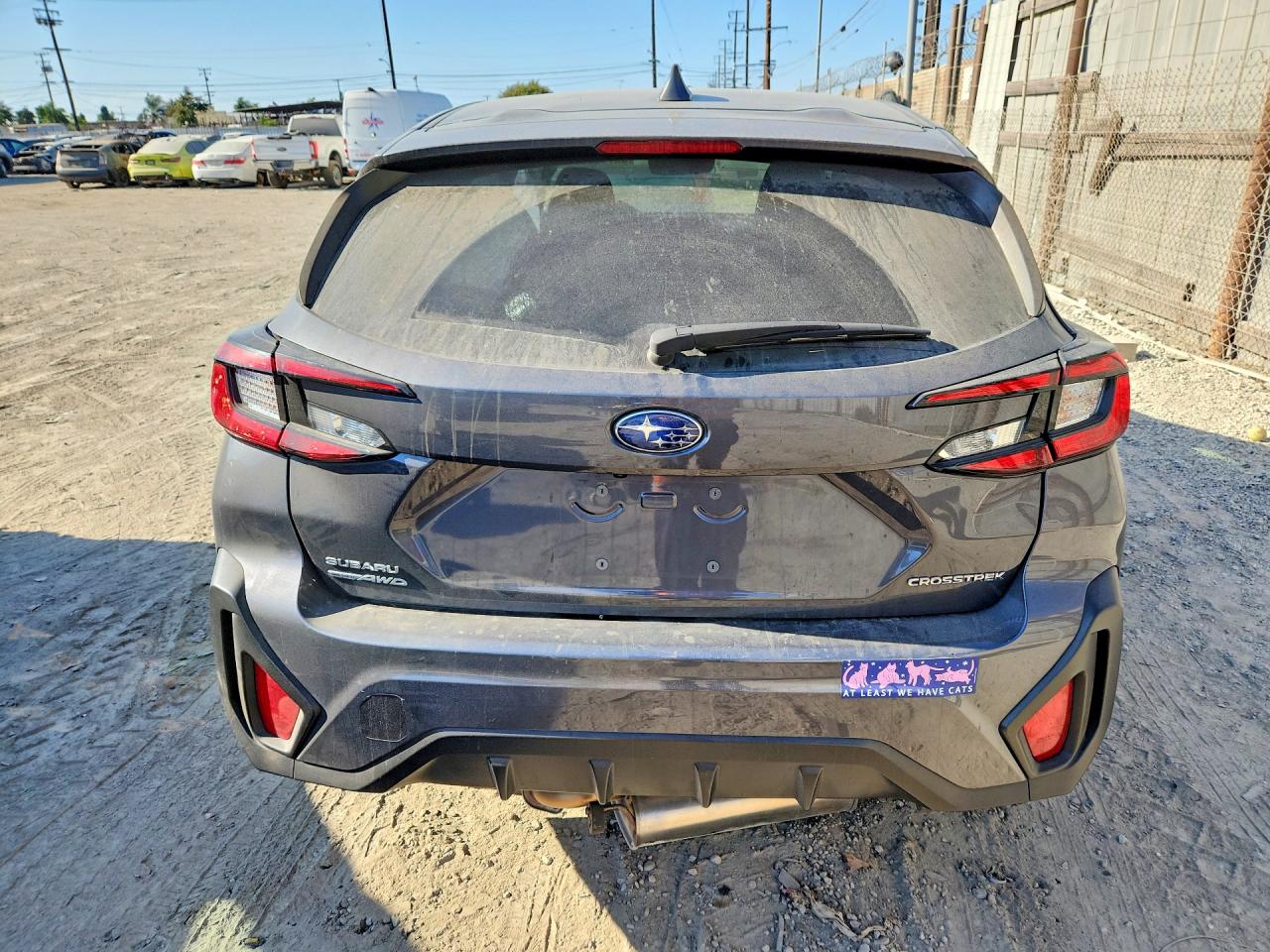 2024 Subaru Crosstrek Gray vin: JF2GUABC1R8376206