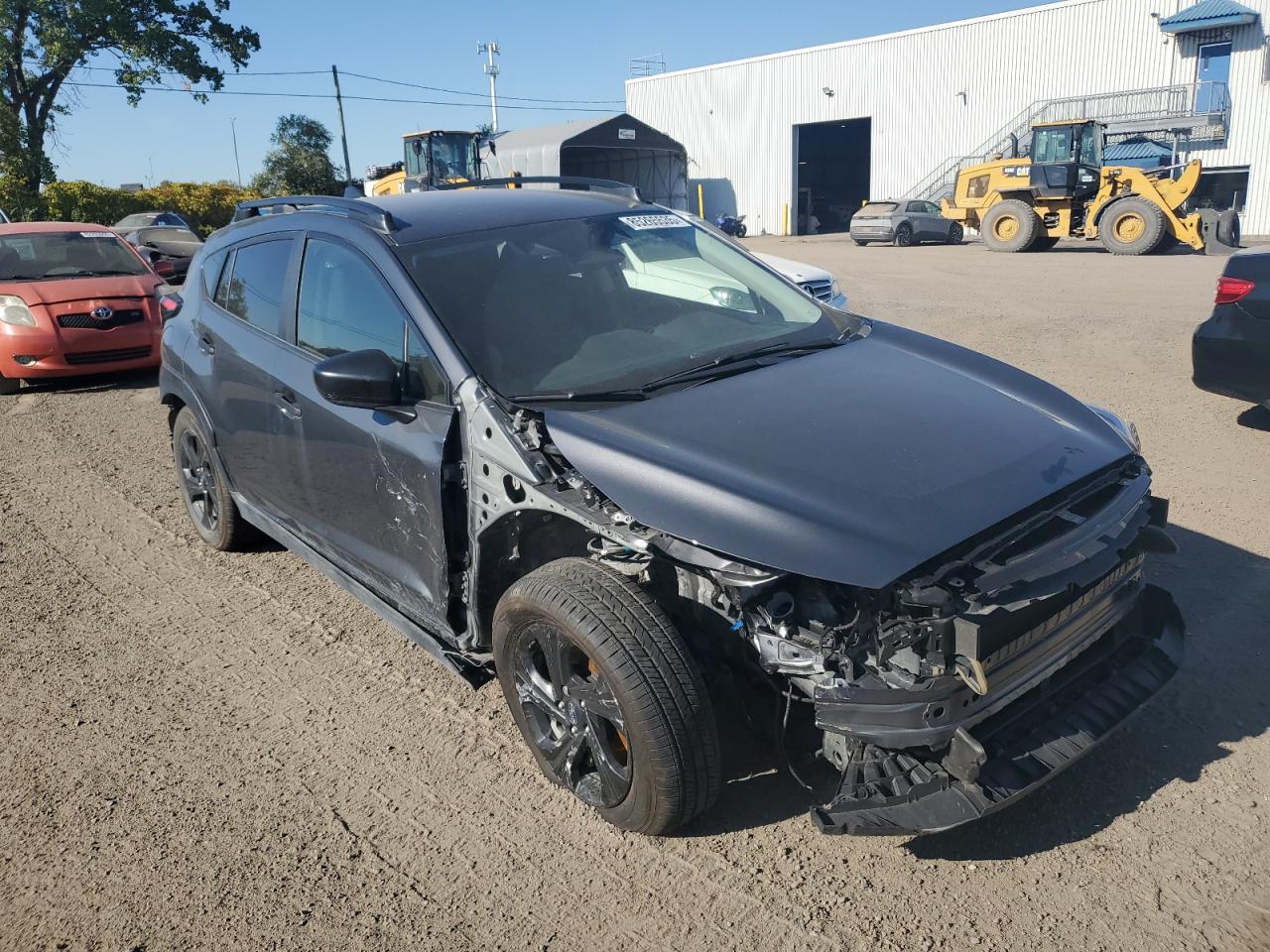 2025 Subaru Crosstrek Charcoal vin: JF2GUABC1SH222570