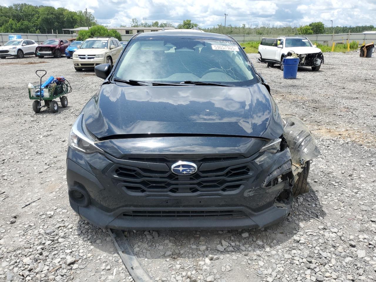 2024 Subaru Crosstrek Black vin: JF2GUABC2R8278365