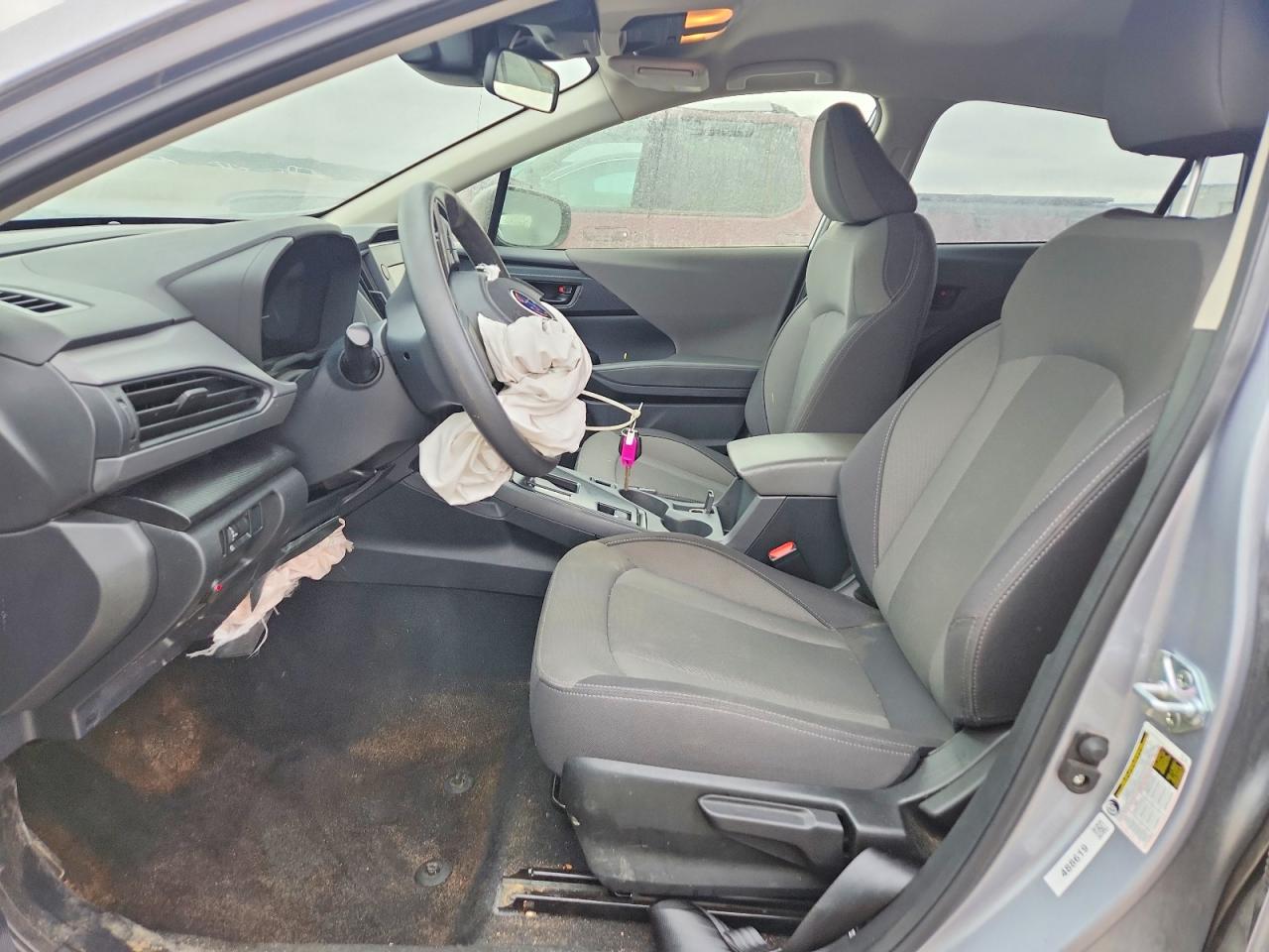 2024 Subaru Crosstrek Silver vin: JF2GUABC5R8389122