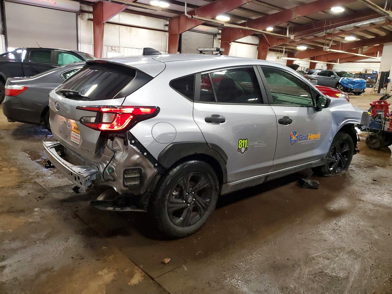 2024 Subaru Crosstrek Gray vin: JF2GUABC8RH890960
