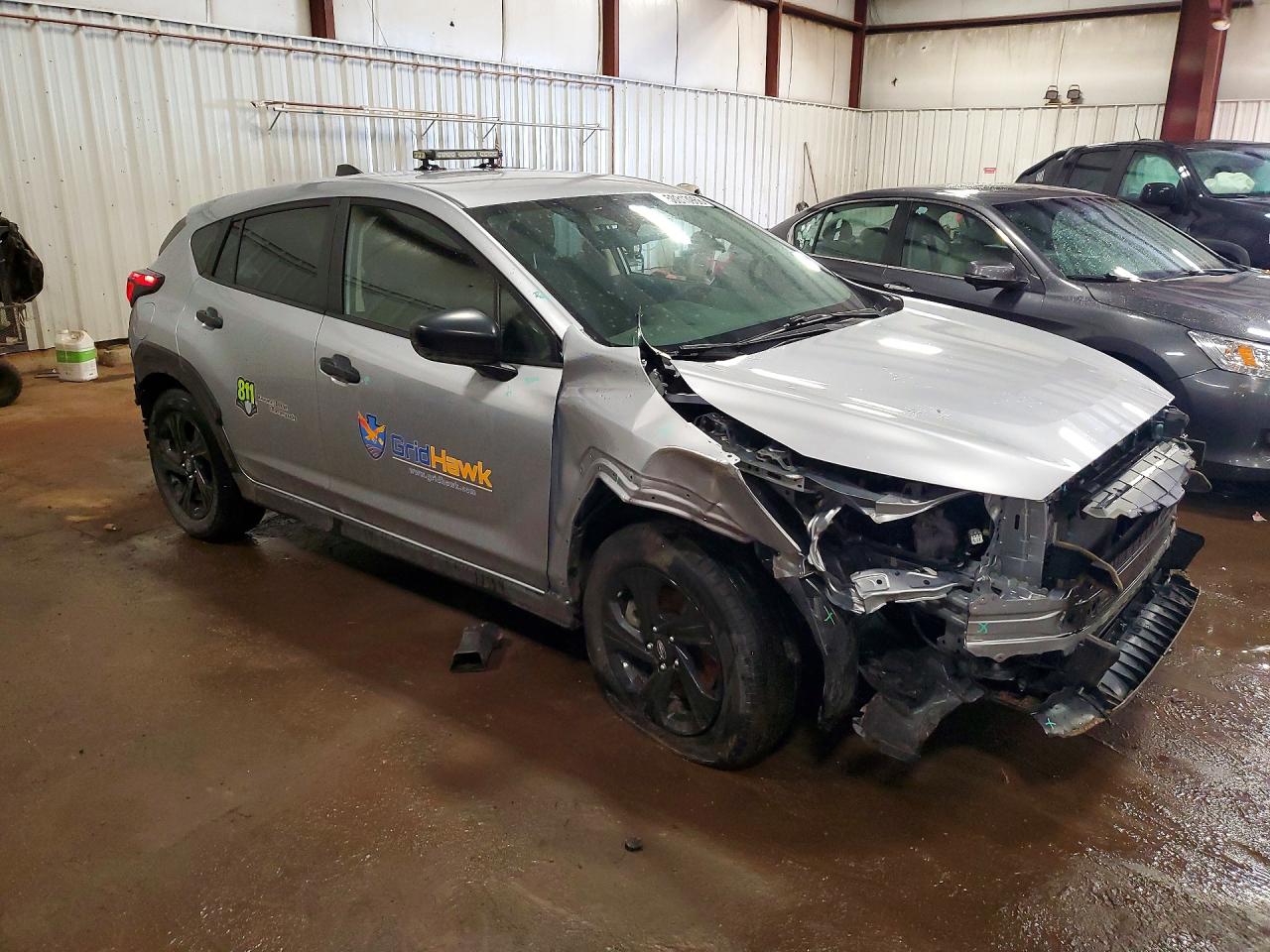 2024 Subaru Crosstrek Gray vin: JF2GUABC8RH890960